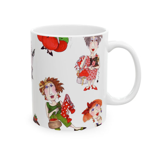 Sewphisticates White Cup