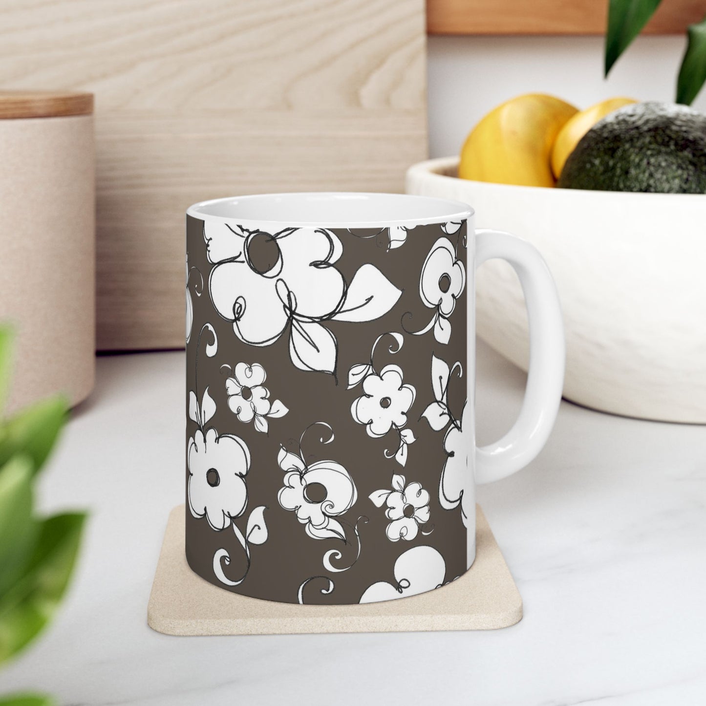 Lady Flowers Toast Cup