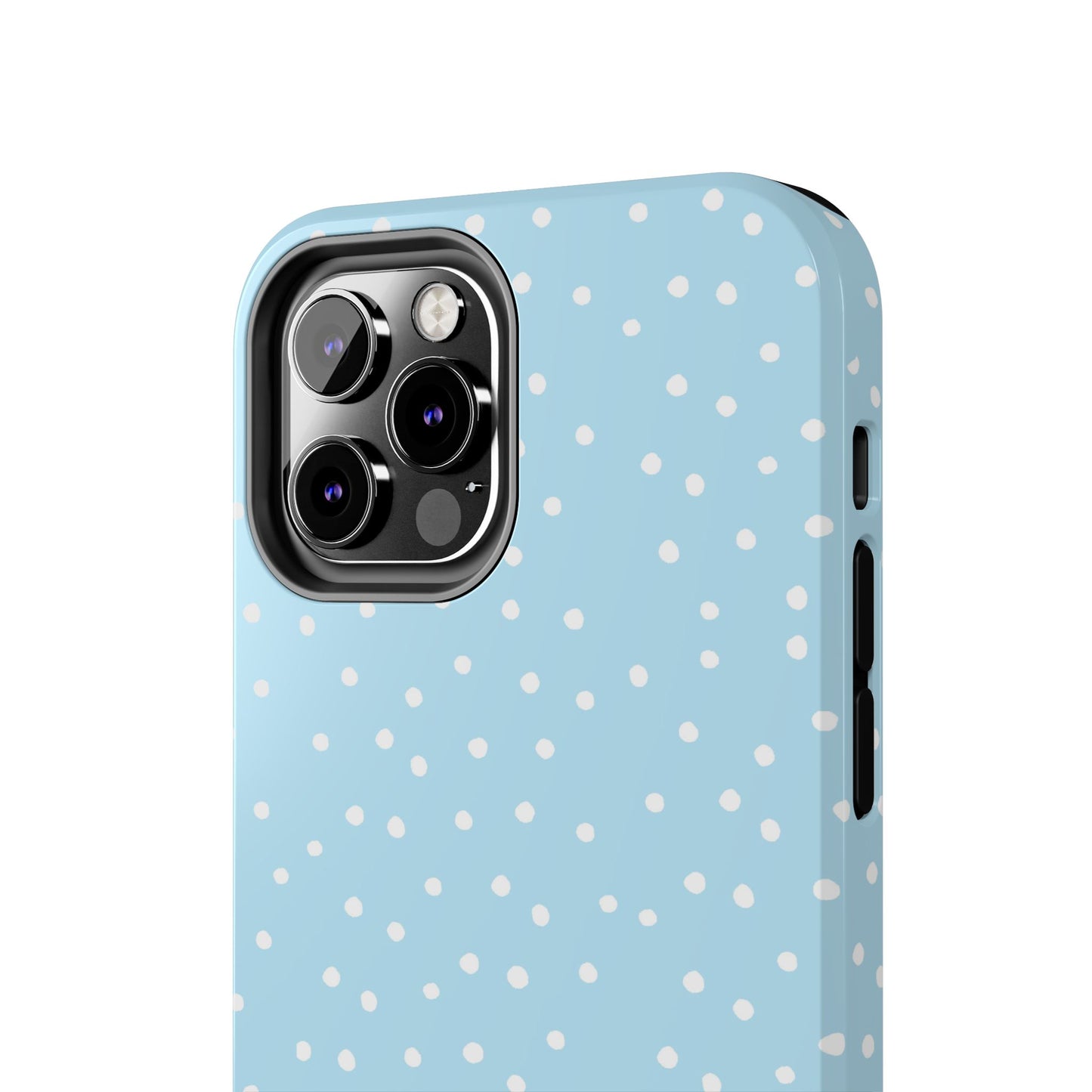 Dinky Dots Aqua / White Phone Case