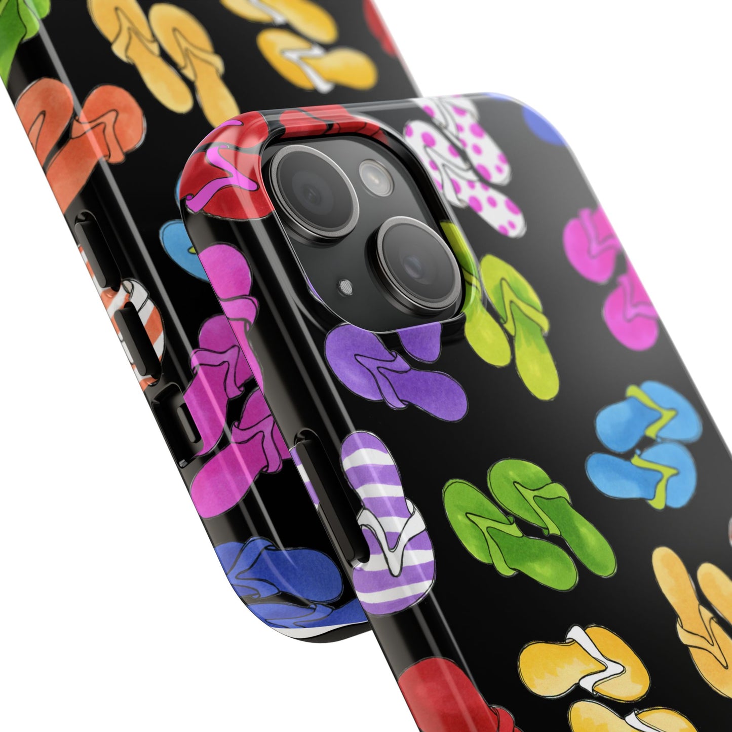 Fun Flops Black Phone Case