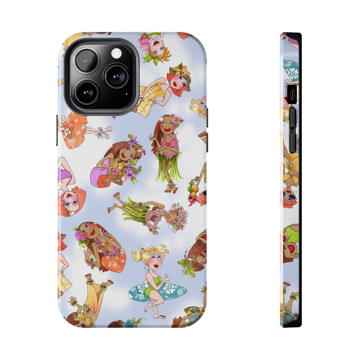 Island Toss Blue Sky Phone Case