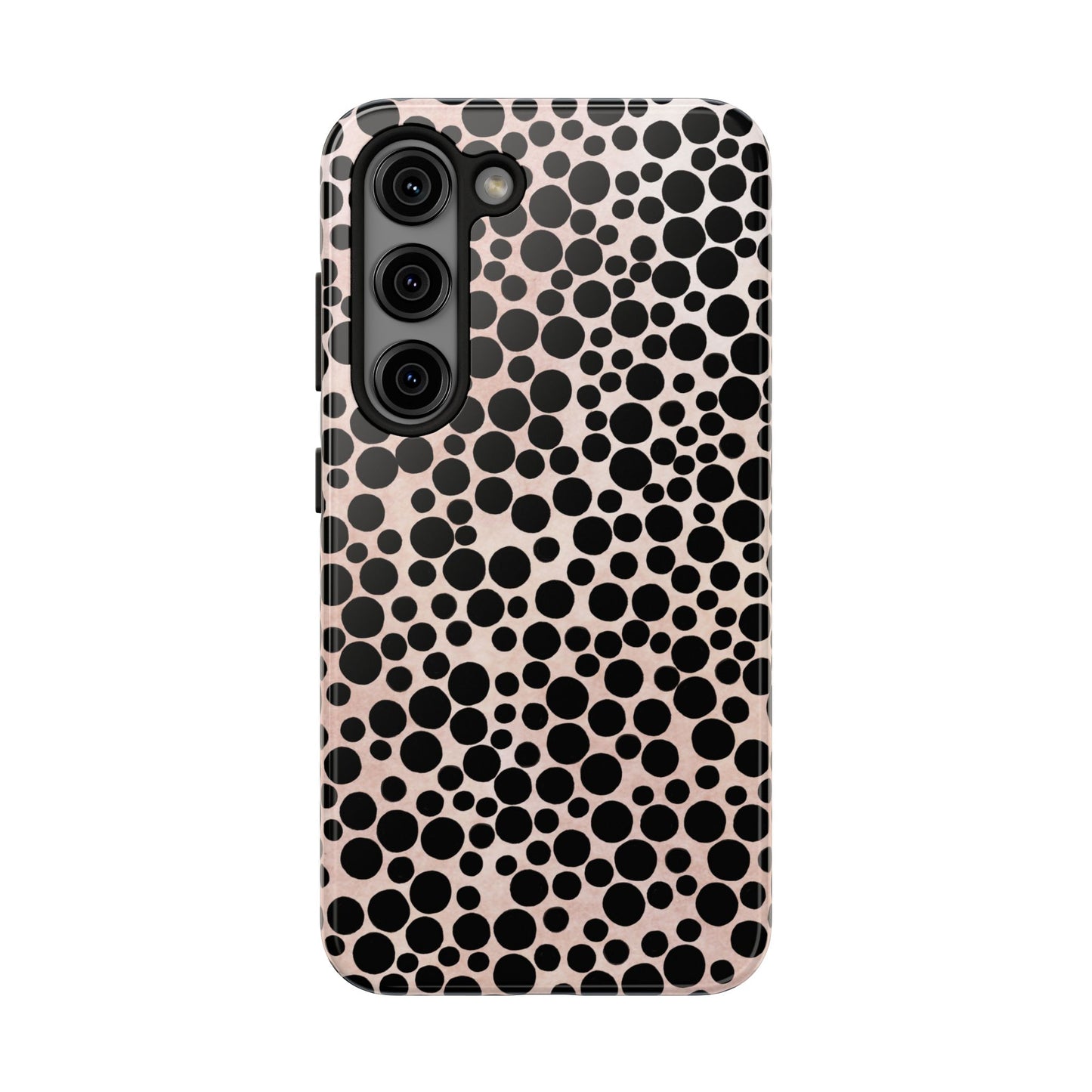 Felt Dots Pink Phone Case
