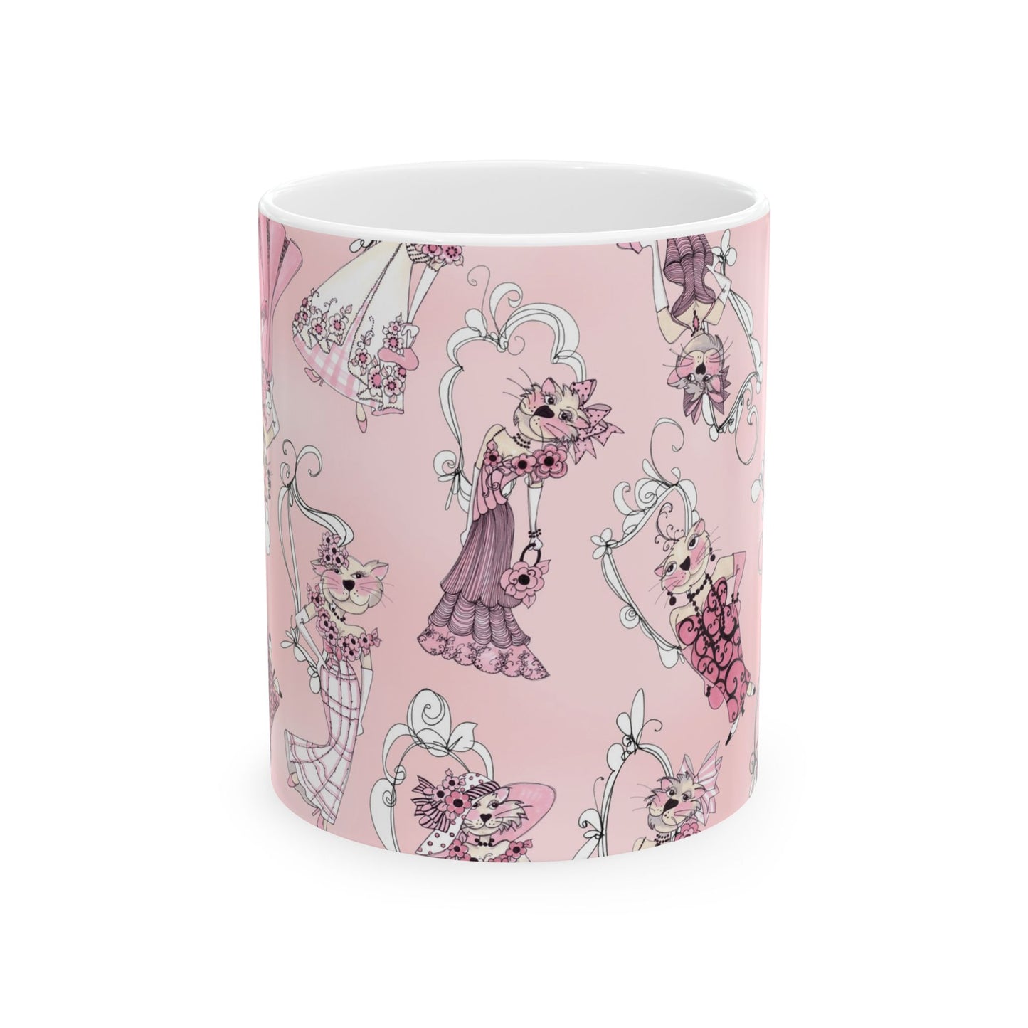 Lady Cats Tossed Cup