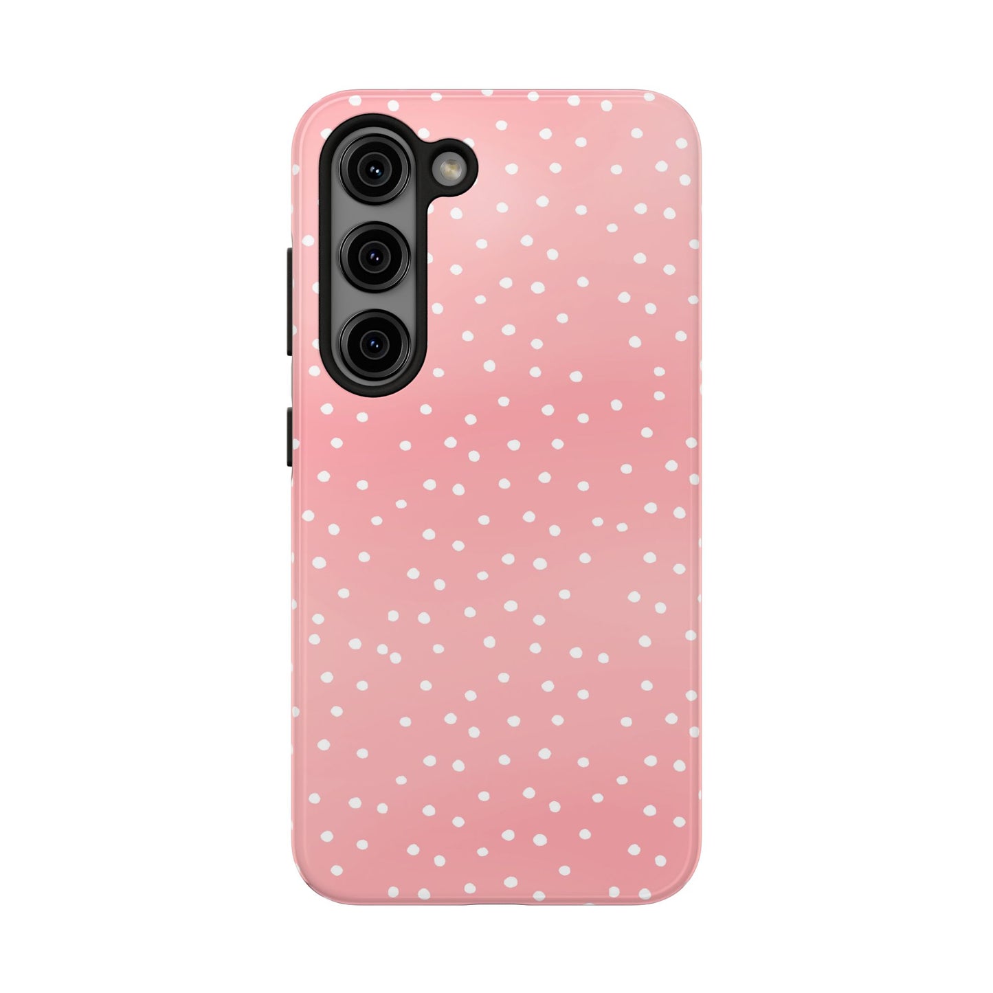 Dinky Dots Coral / White Phone Case