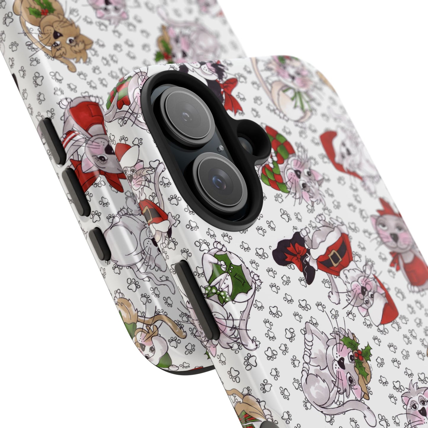 Kitty Blizzard White Phone Case