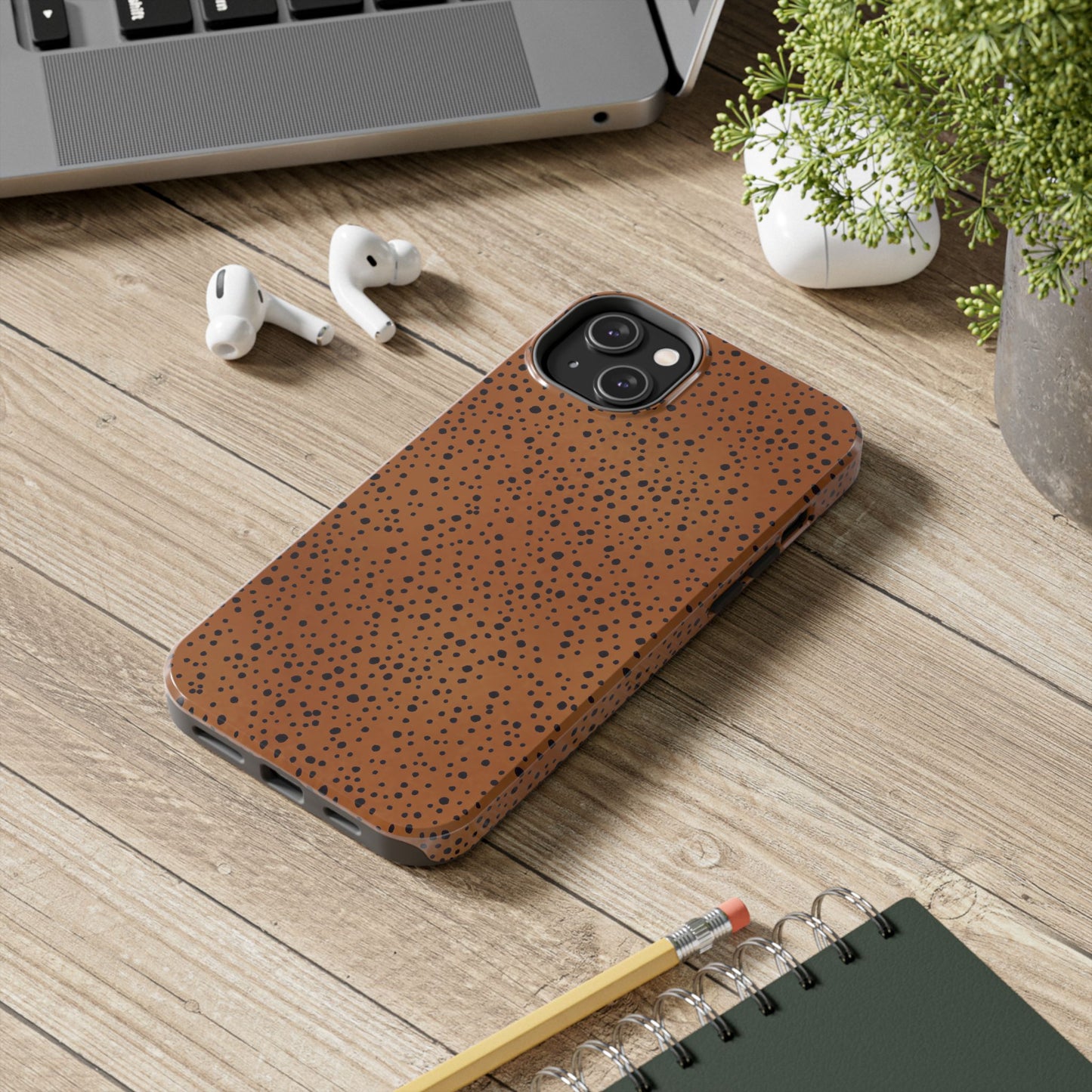 Pepper Dots Nutmeg Phone Case