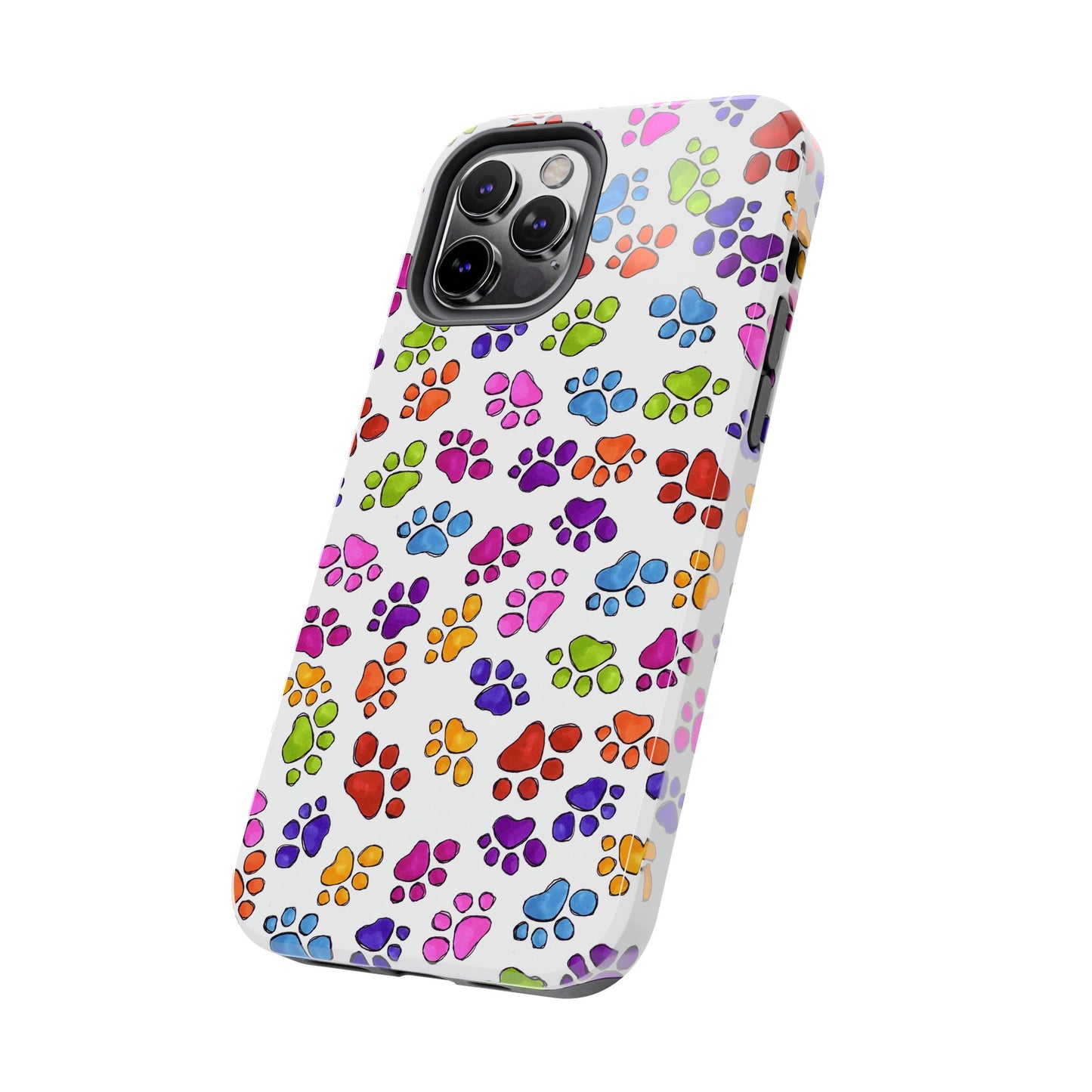 Fancy Paws White Phone Case