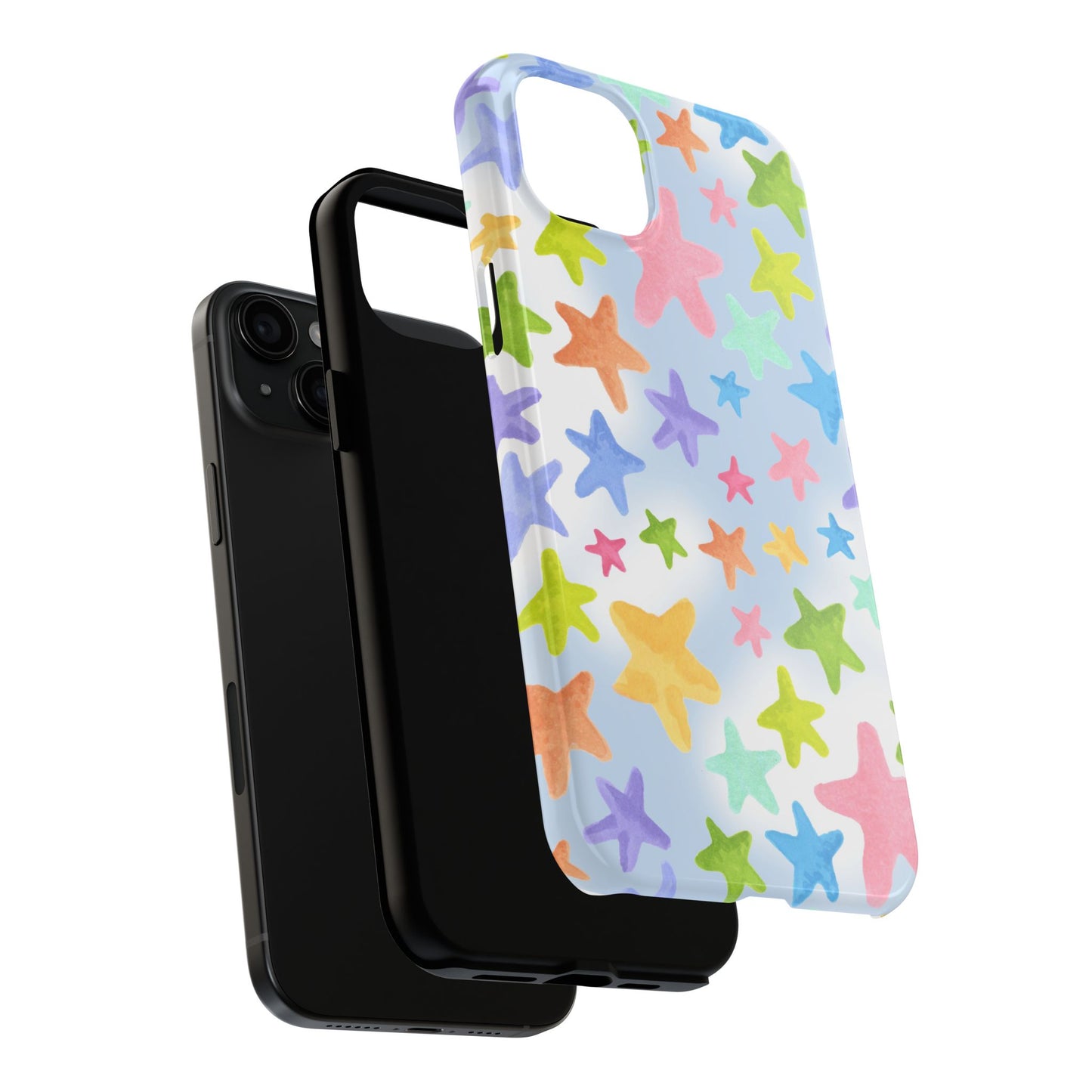 Happy Stars Blue Sky Phone Case