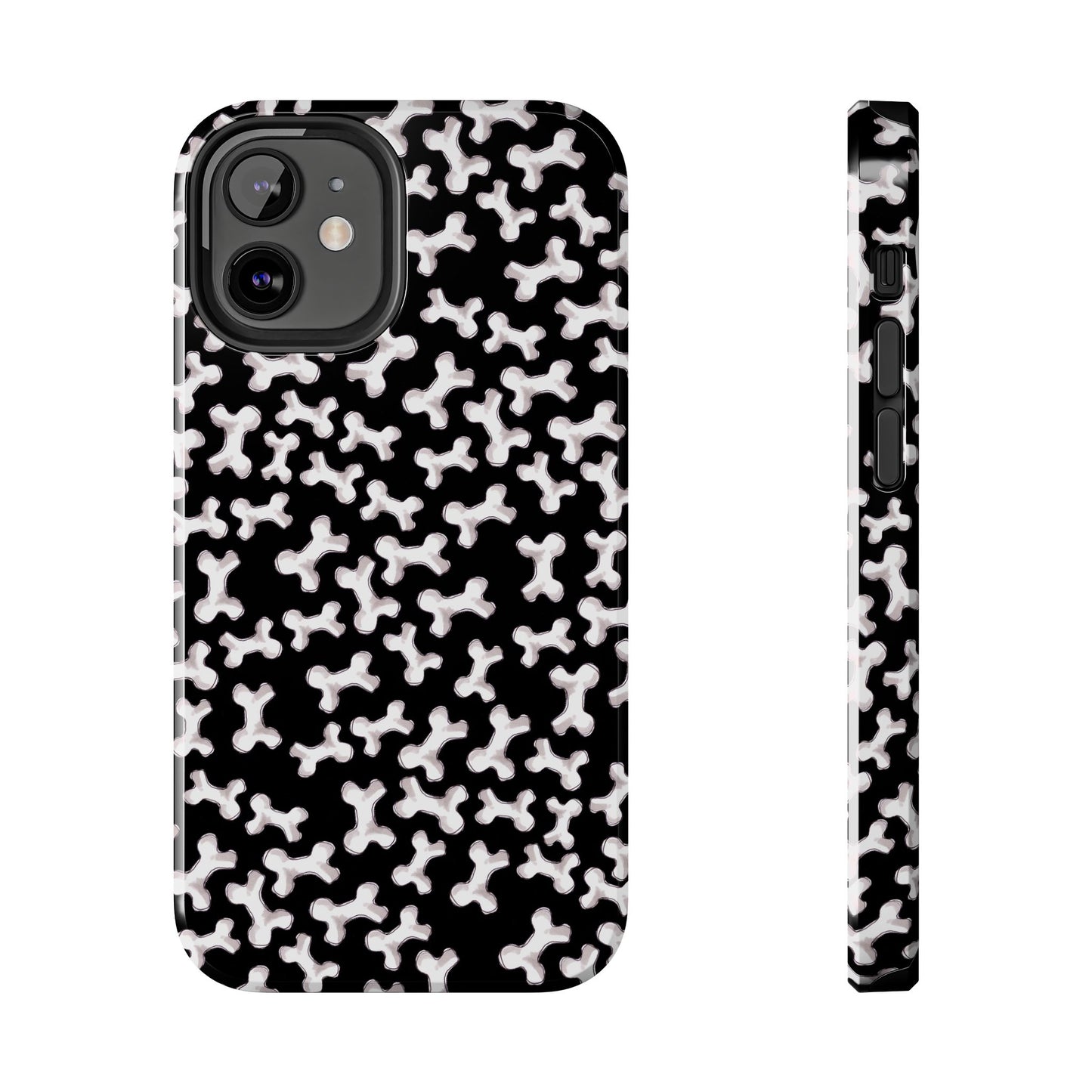 Bones a Lot Black Phone Case