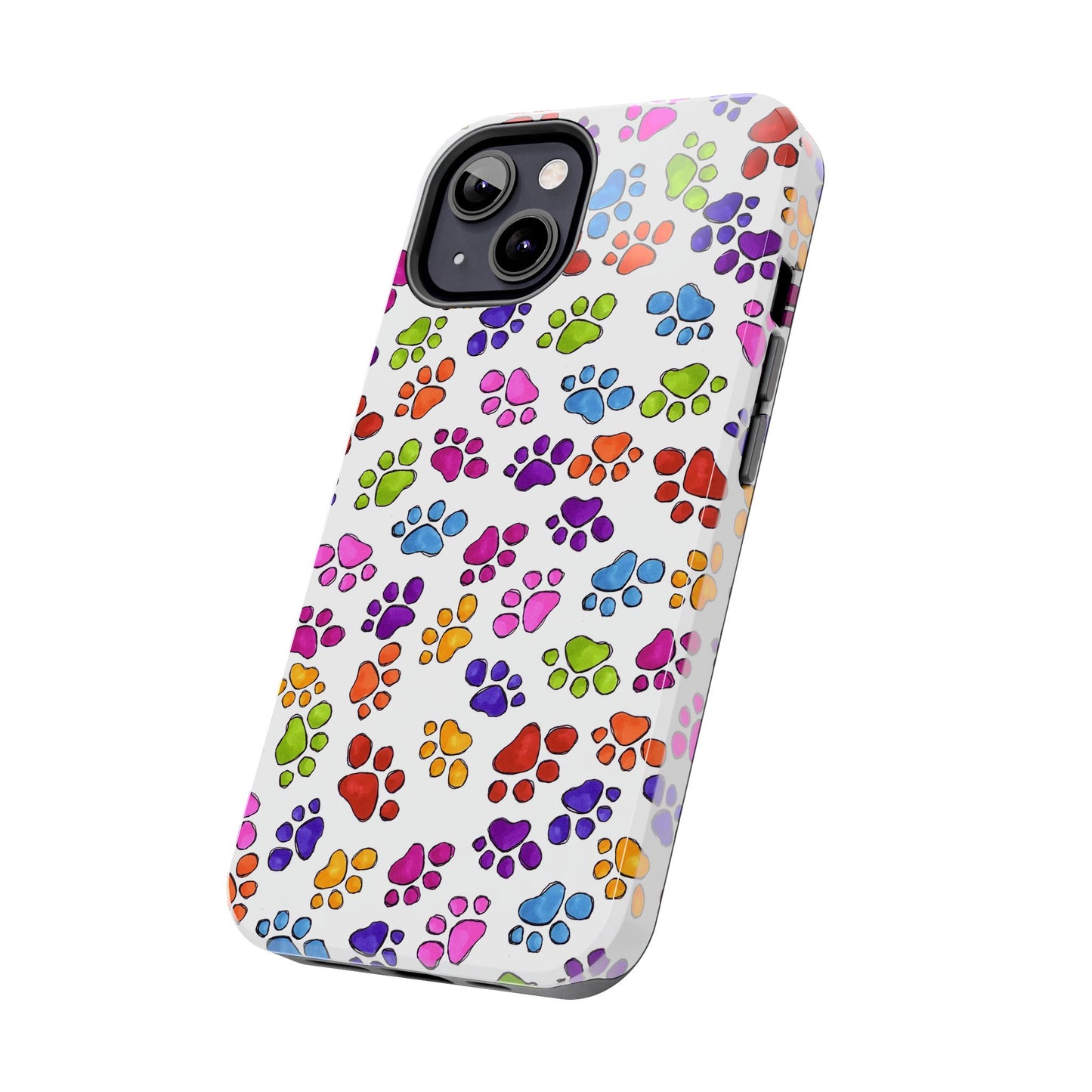 Fancy Paws White Phone Case