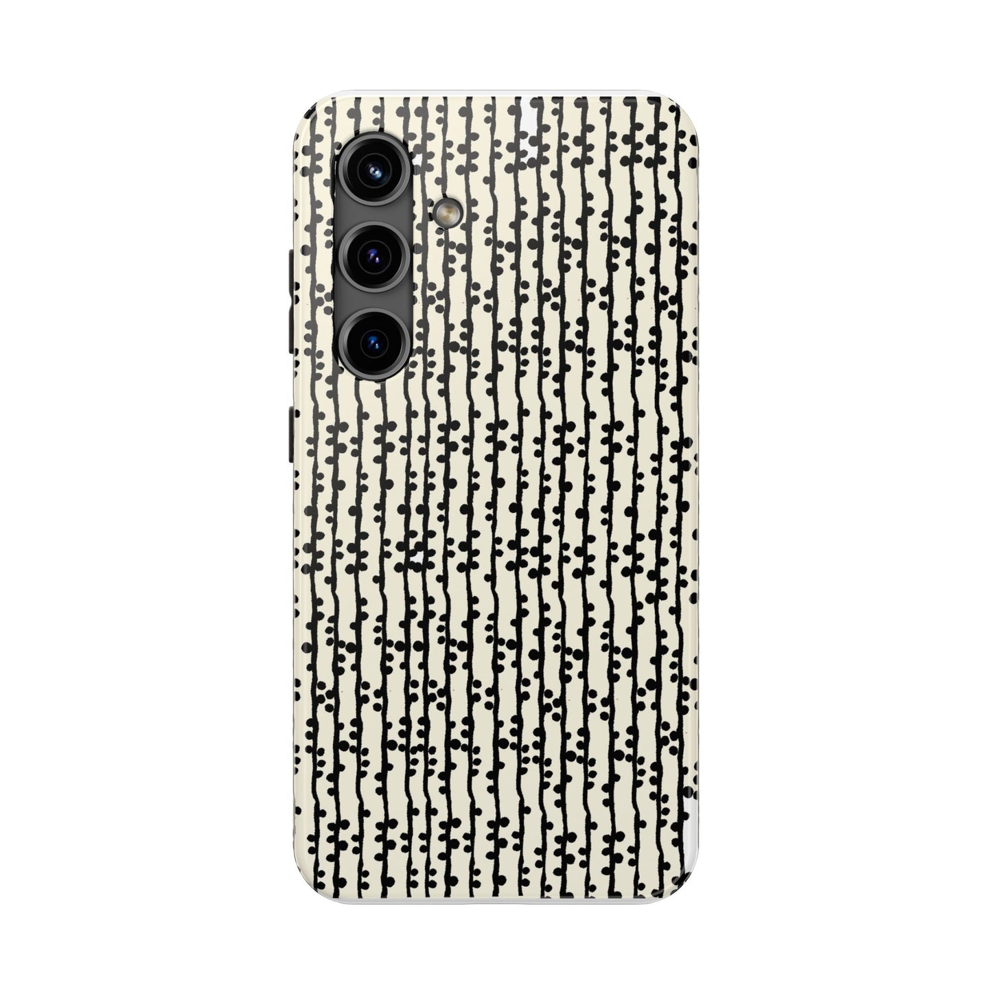 Loopy Stripe Bone Phone Case