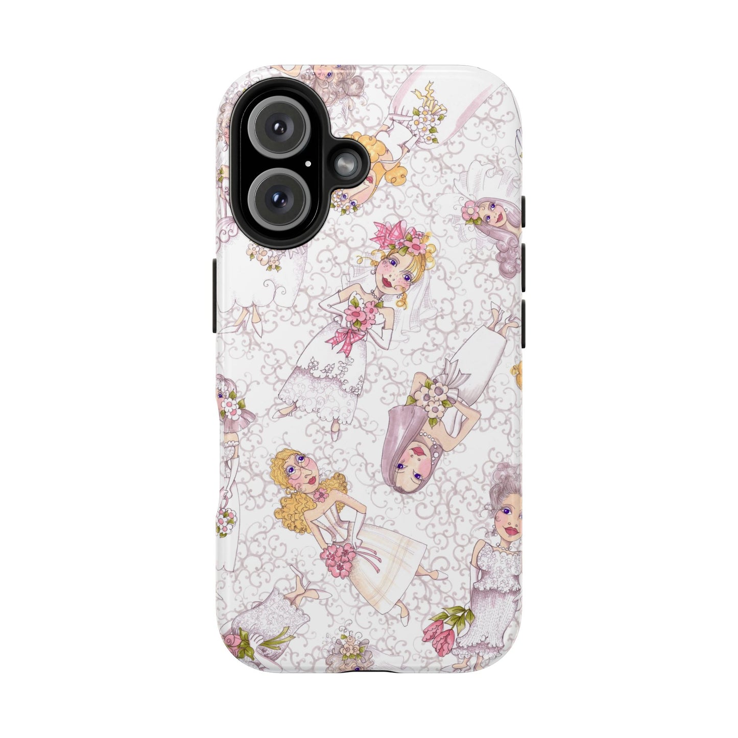Bridal Scroll Phone Case
