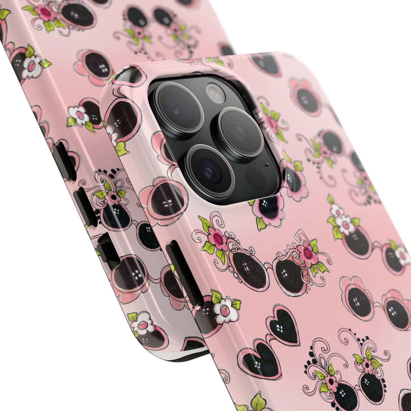 Tossed Shades Pink Phone Case