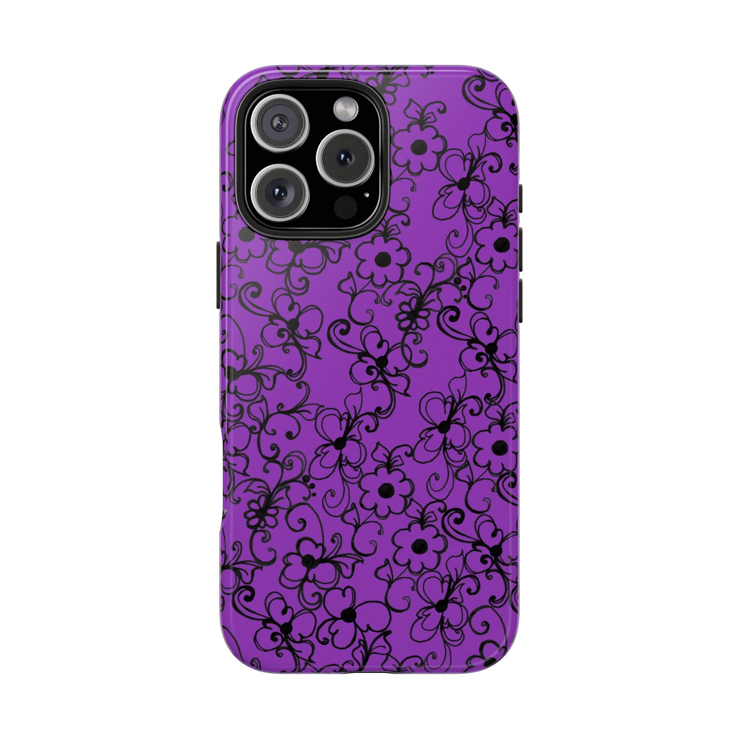 Daisy Jungle Purple Phone Case
