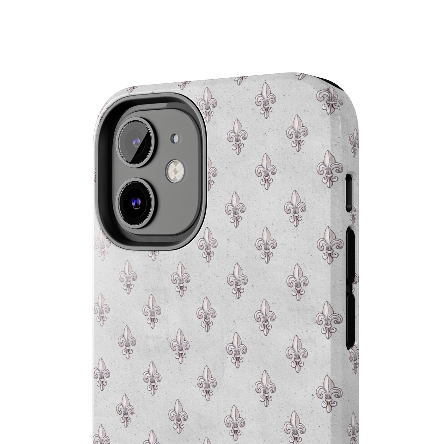 Fleurs Silver Phone Case