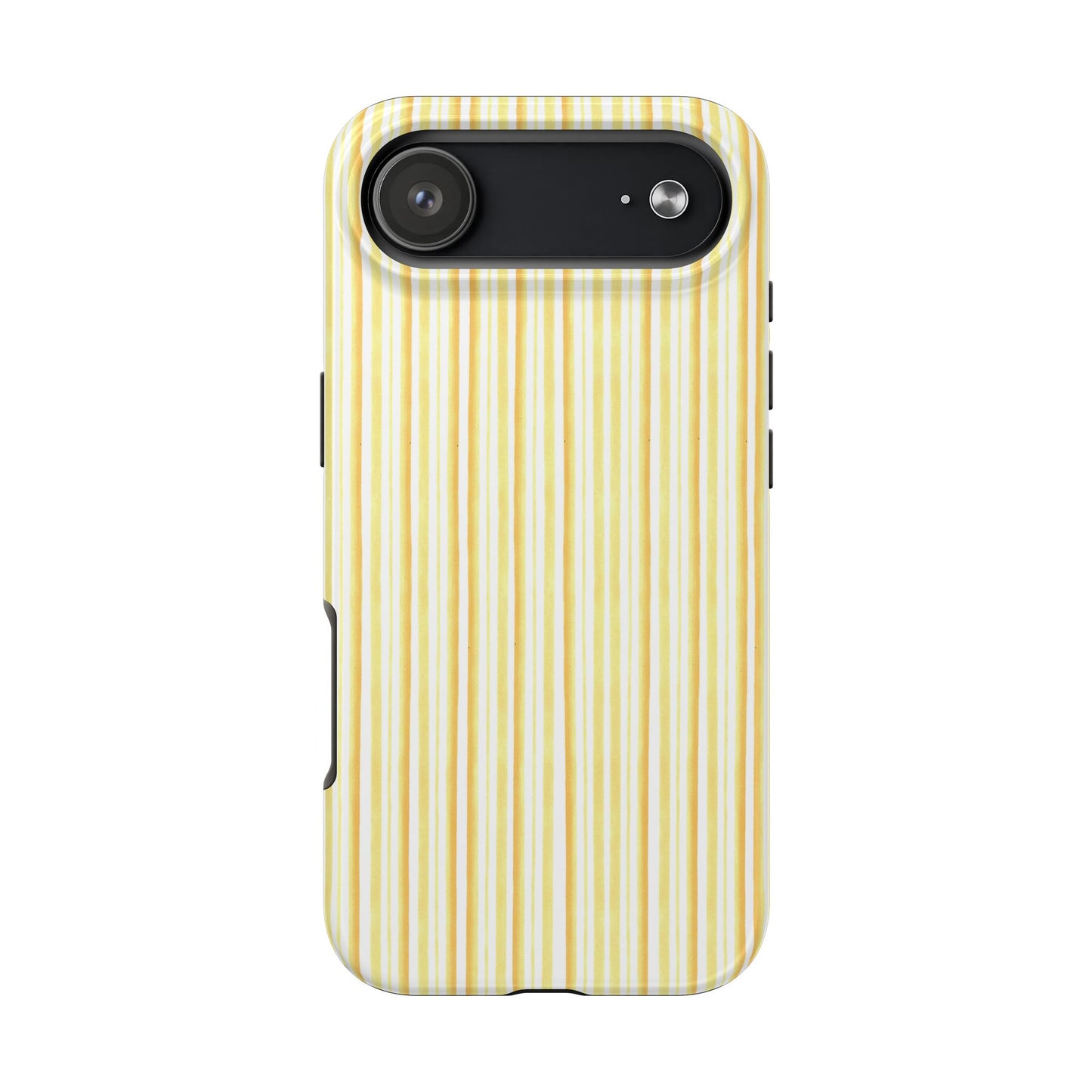 Tri Stripe Yellow Phone Case
