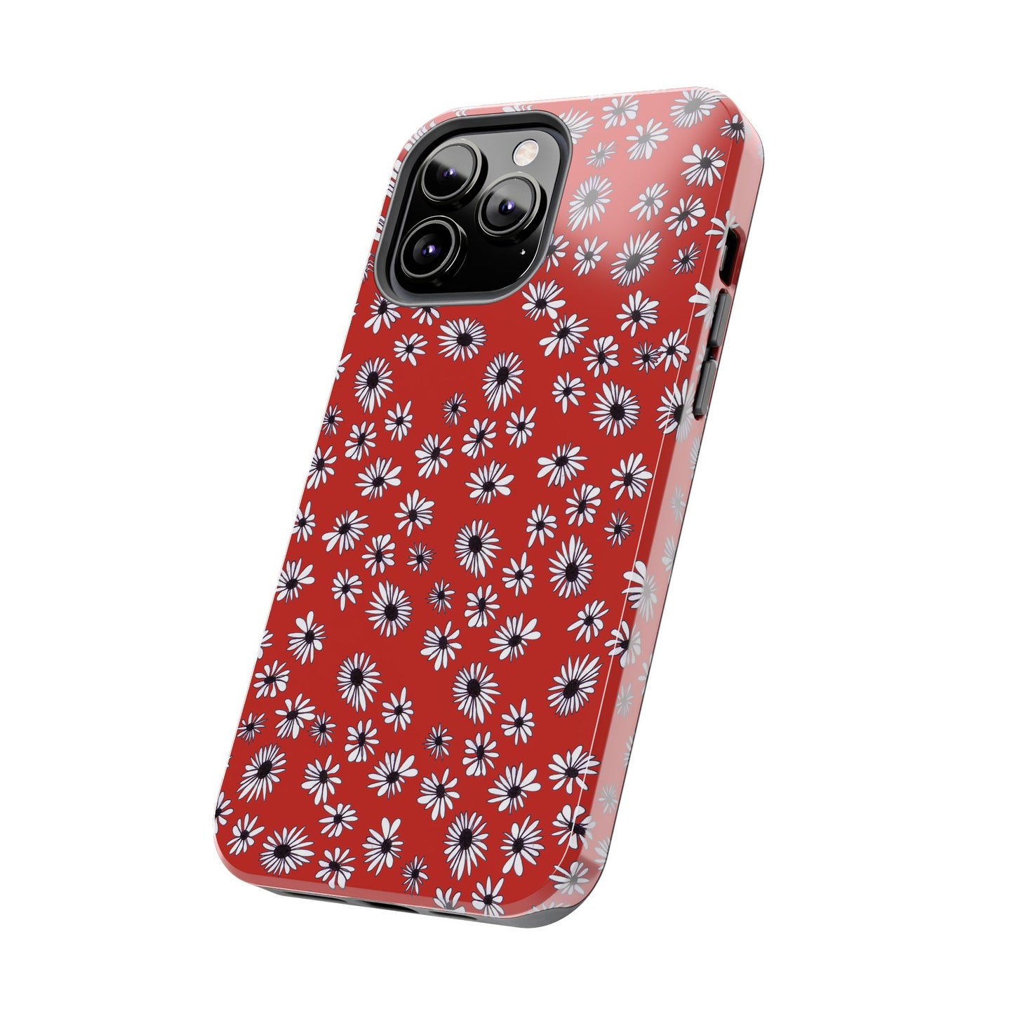 Random Daisy Red / White Phone Case