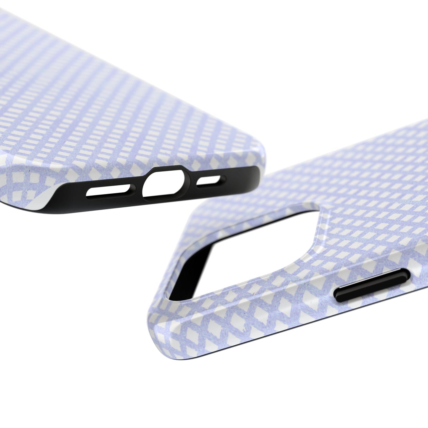 Bias Check Light Blue Phone Case