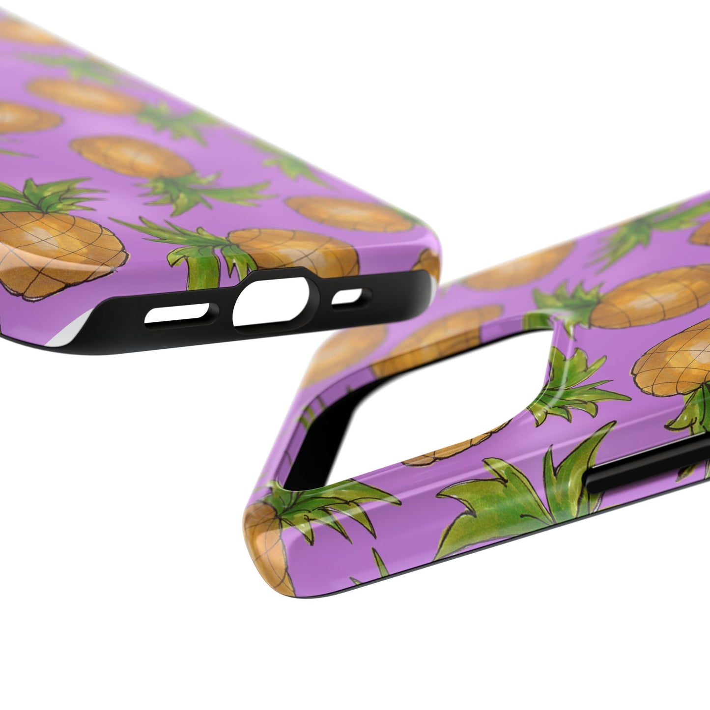 Pineapple Toss Lilac Phone Case