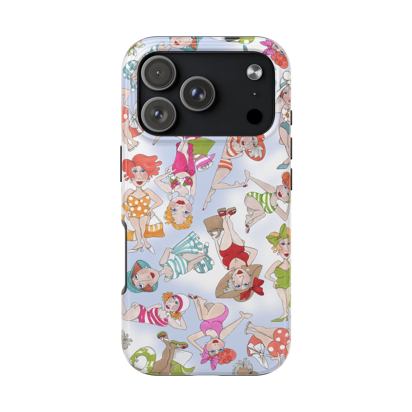 Tossed Fashionistas Phone Case