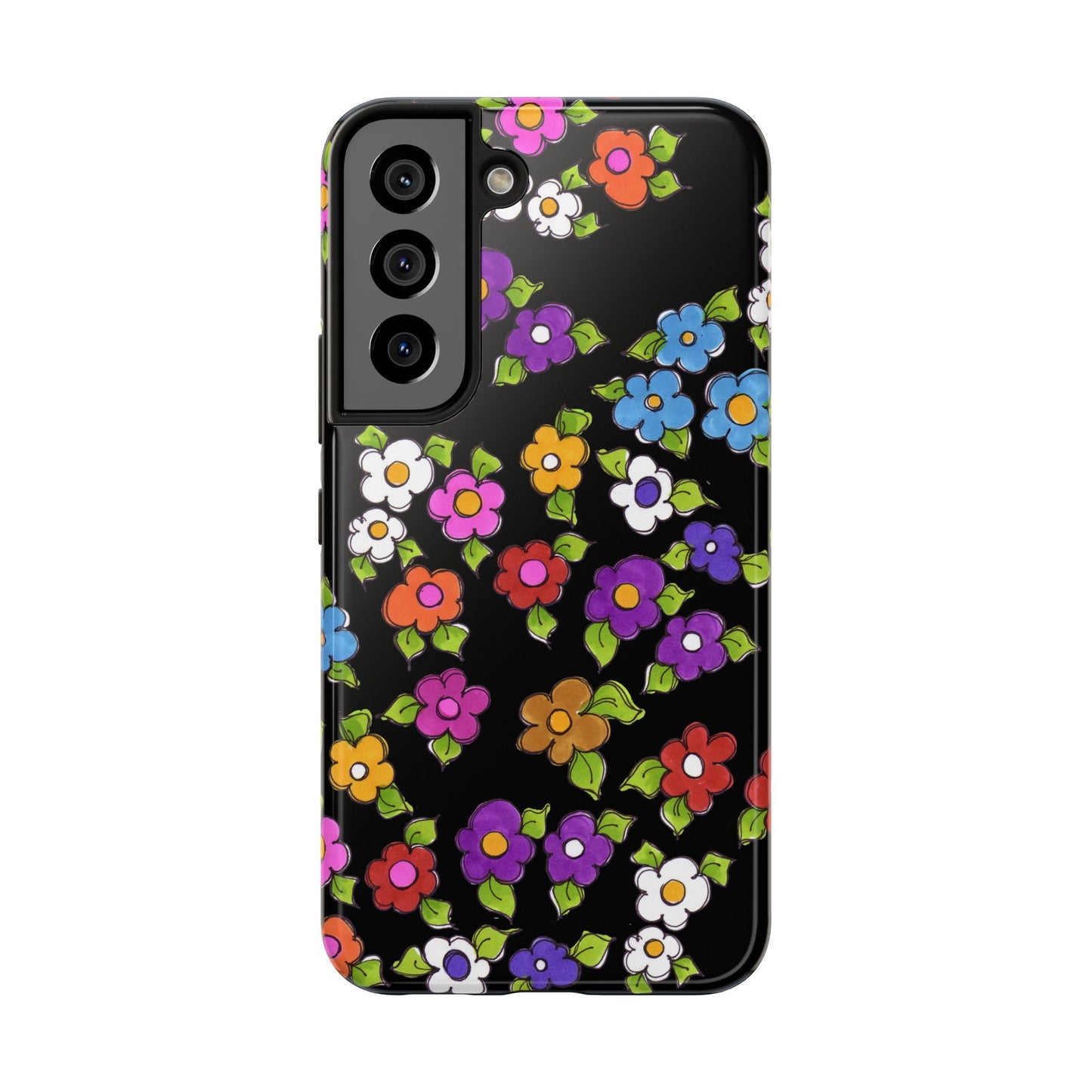 Fancy Dog Daisies Phone Case