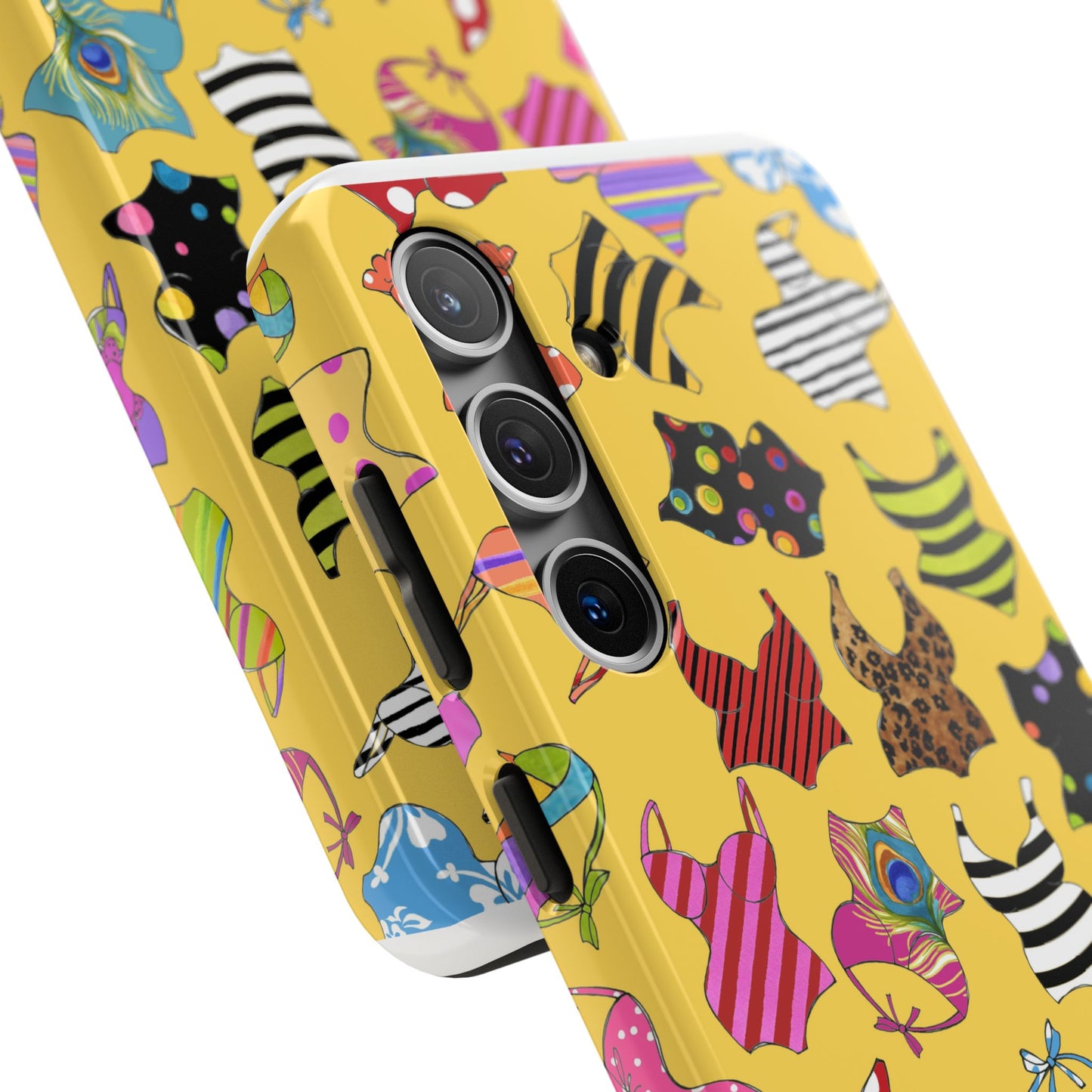 Assorted Suits Yellow Phone Case
