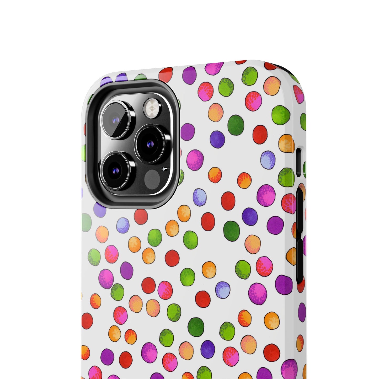 Big Fun Dots White Phone Case