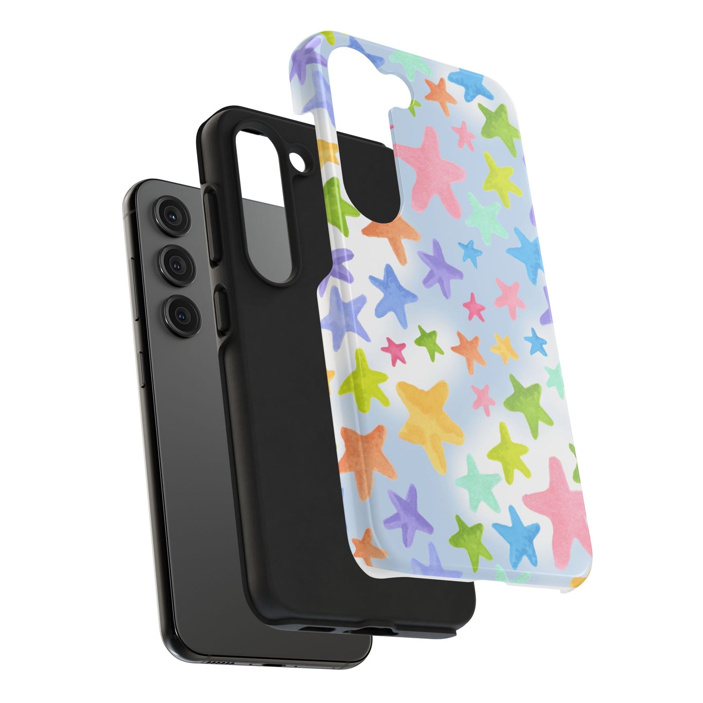 Happy Stars Blue Sky Phone Case