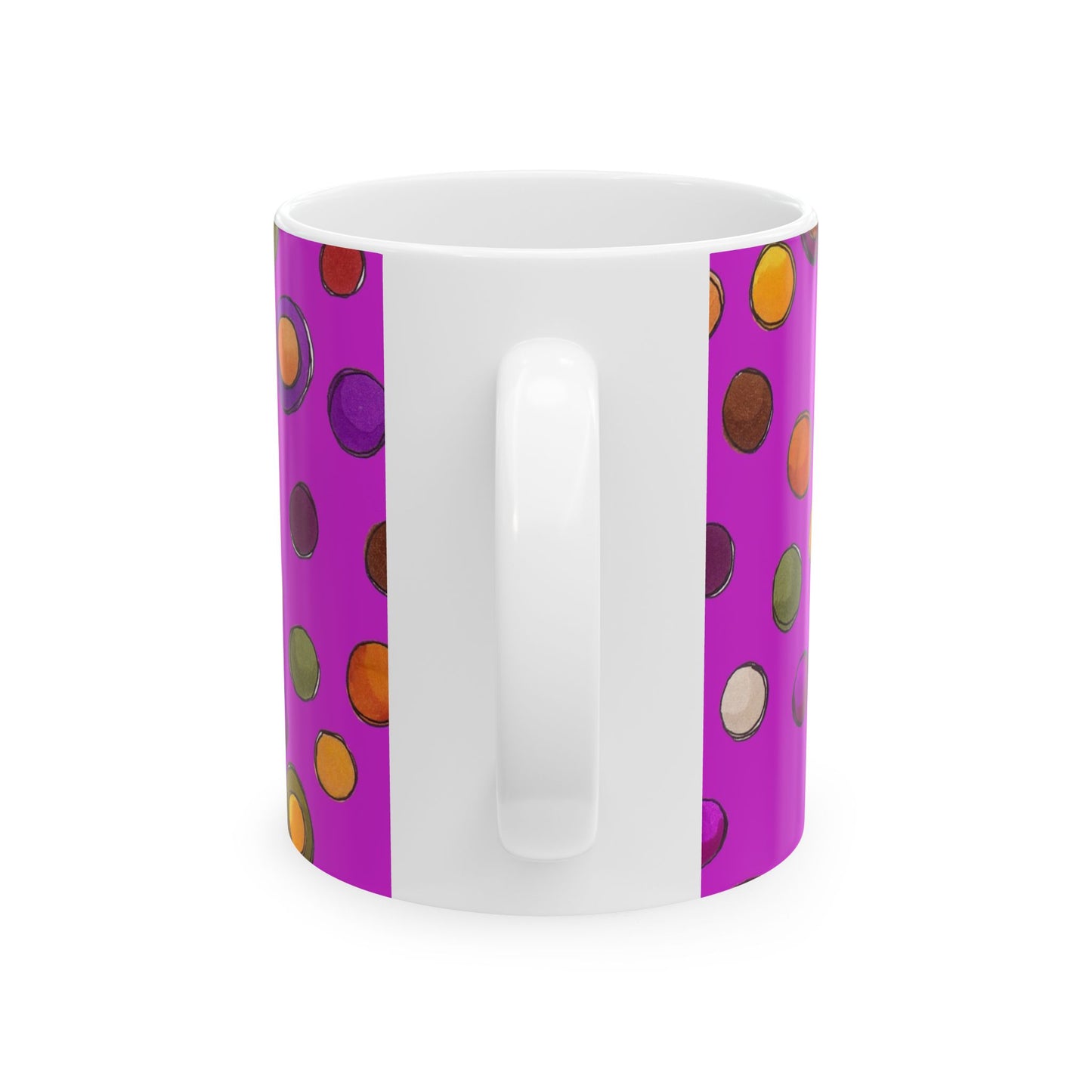 Double Dots Fuchsia Cup