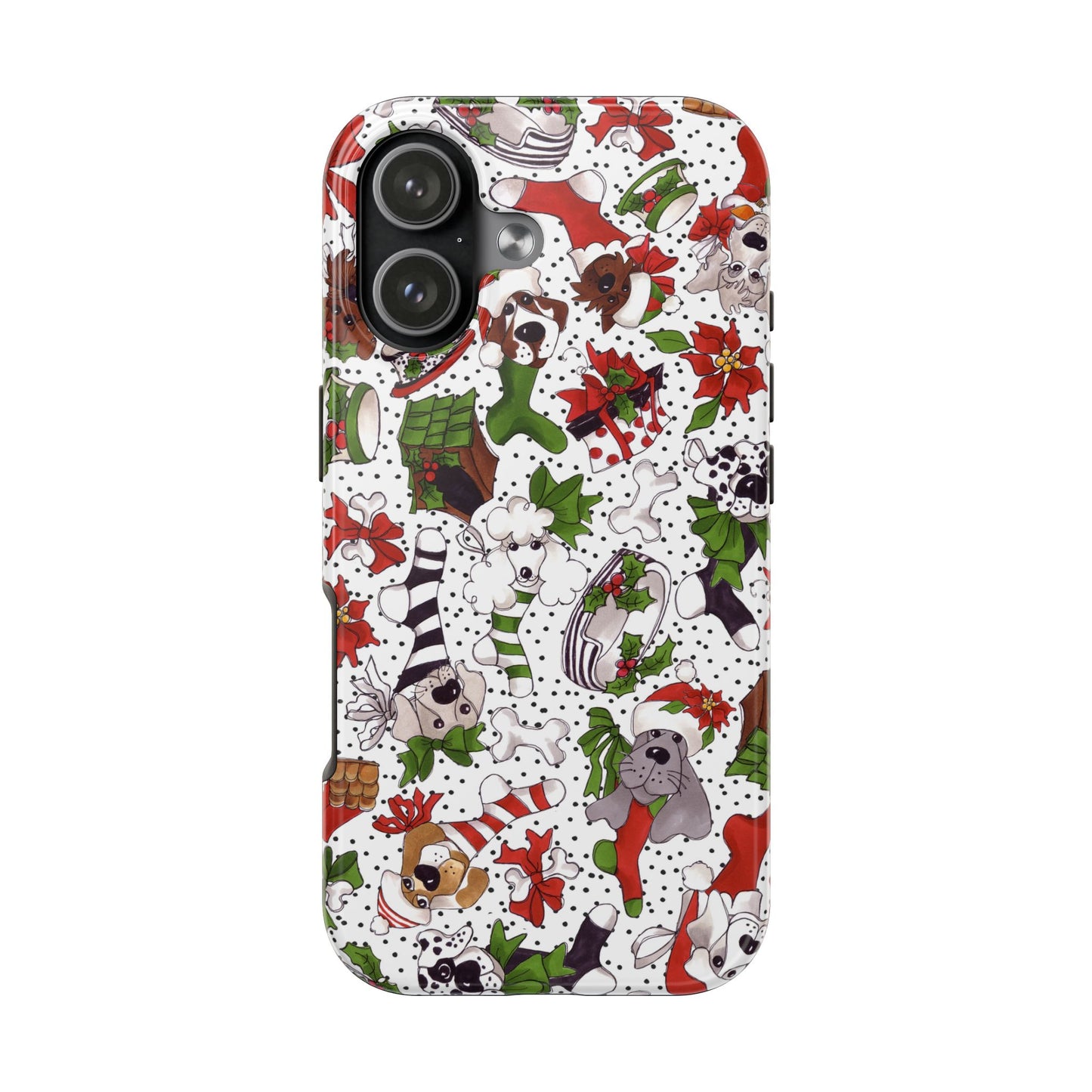 Holiday Fun Toss White Phone Case