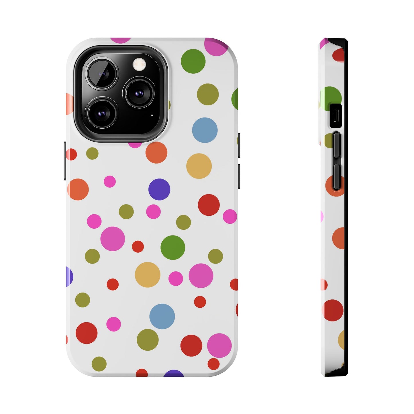 Dot Assortment White Phone Case