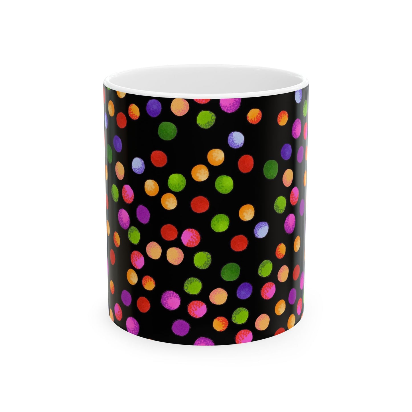 Big Fun Dots Black Cup