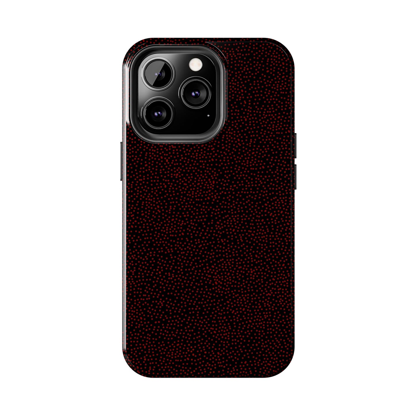 Mini Dot Black / Red Phone Case
