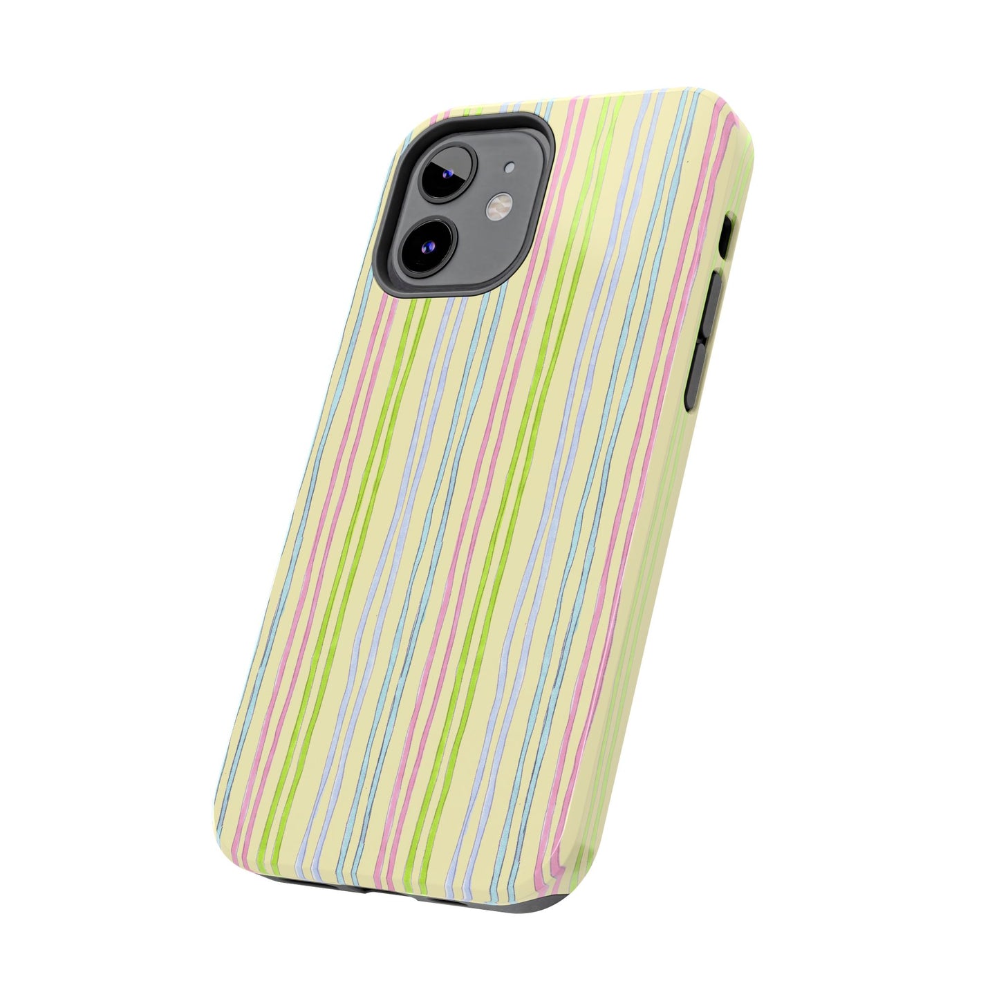 Belle Stripe Yellow Phone Case