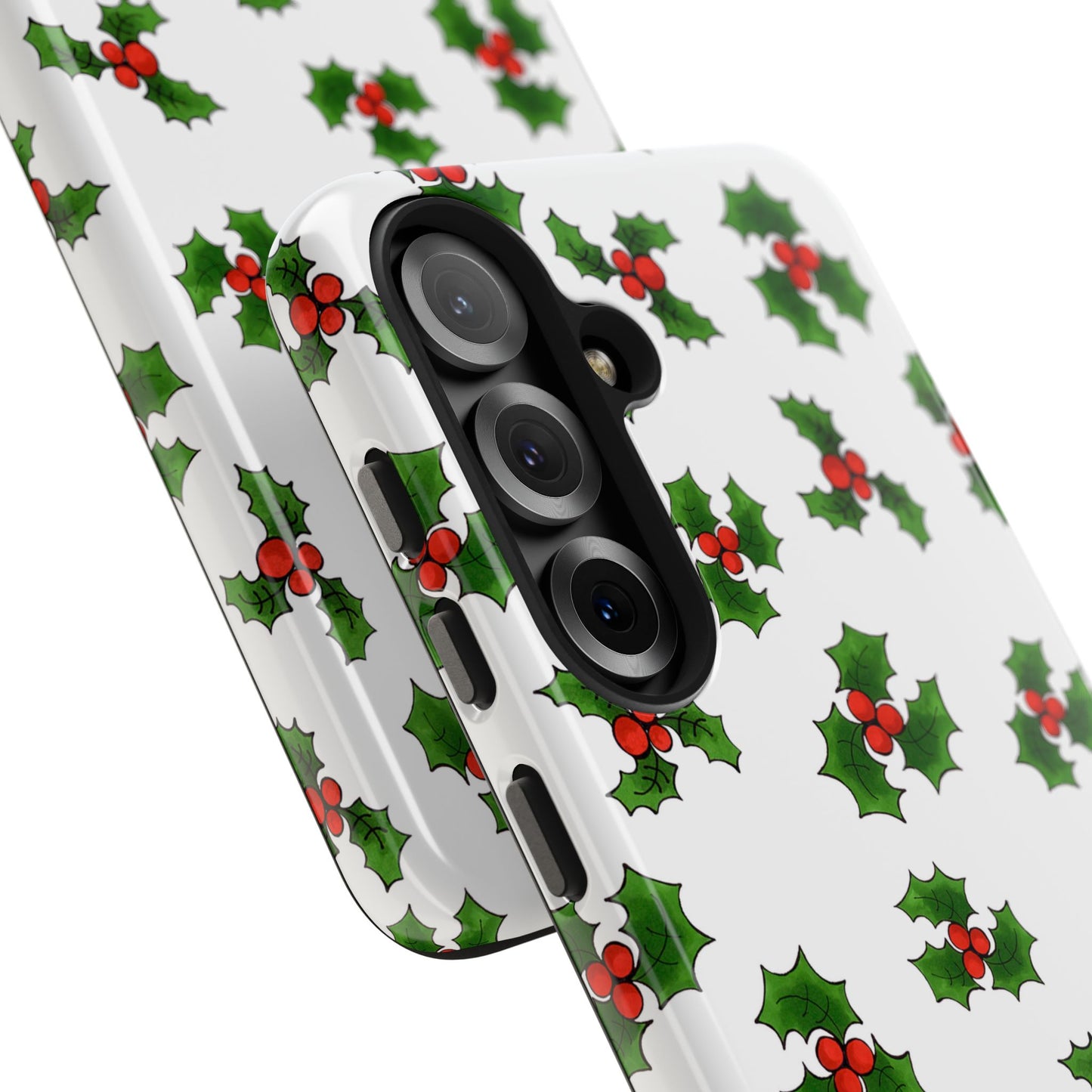 Lotsa Holly White Phone Case