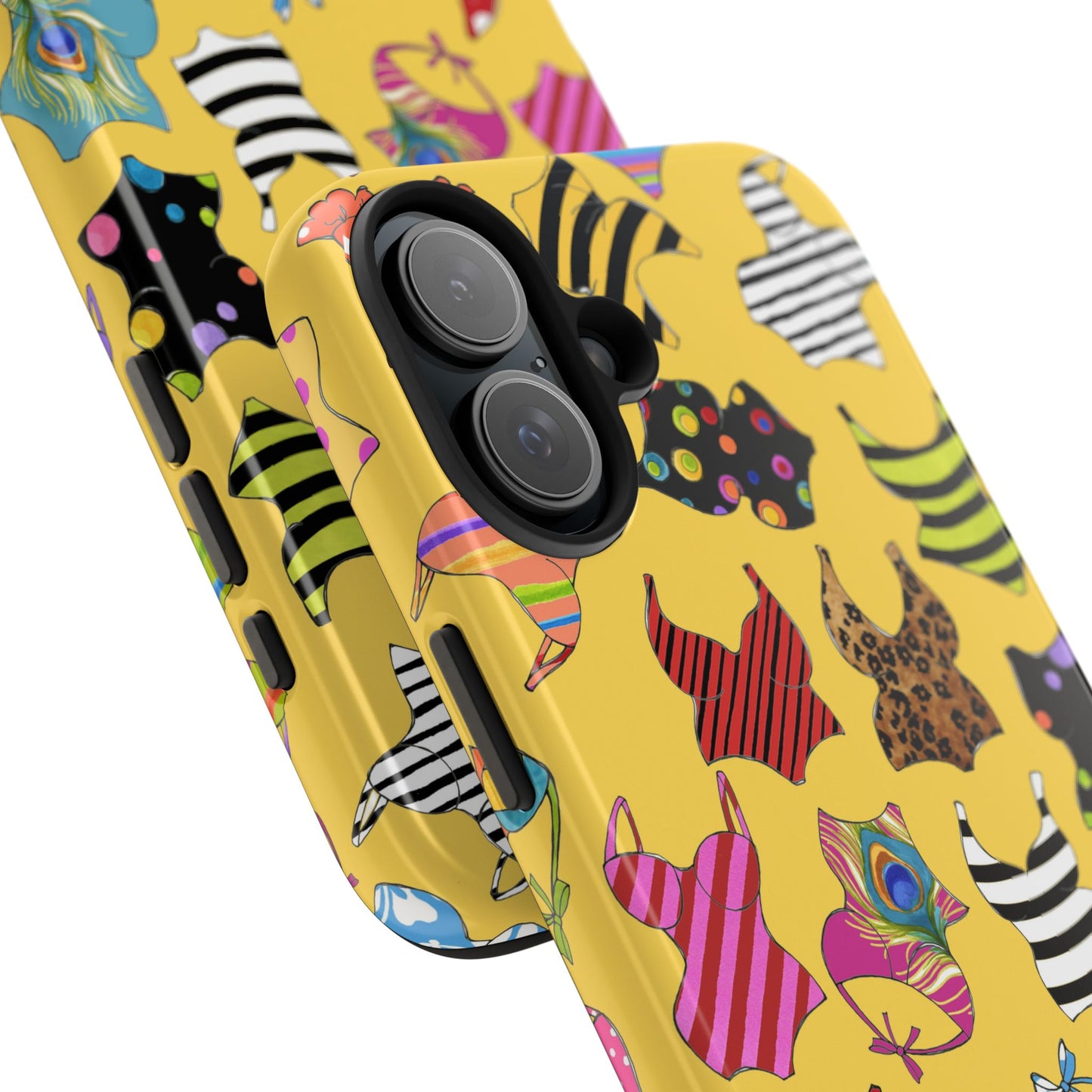 Assorted Suits Yellow Phone Case