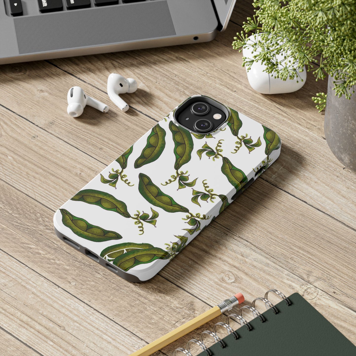 Green Beans Phone Case
