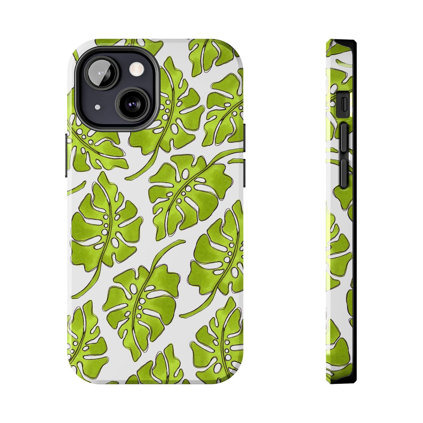 Big Leaf White Phone Case