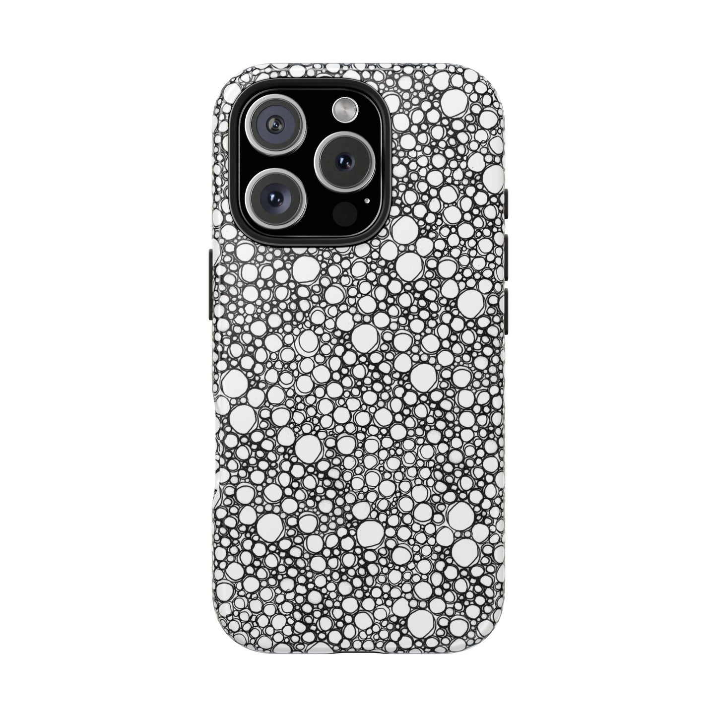 Air Bubbles Black Phone Case