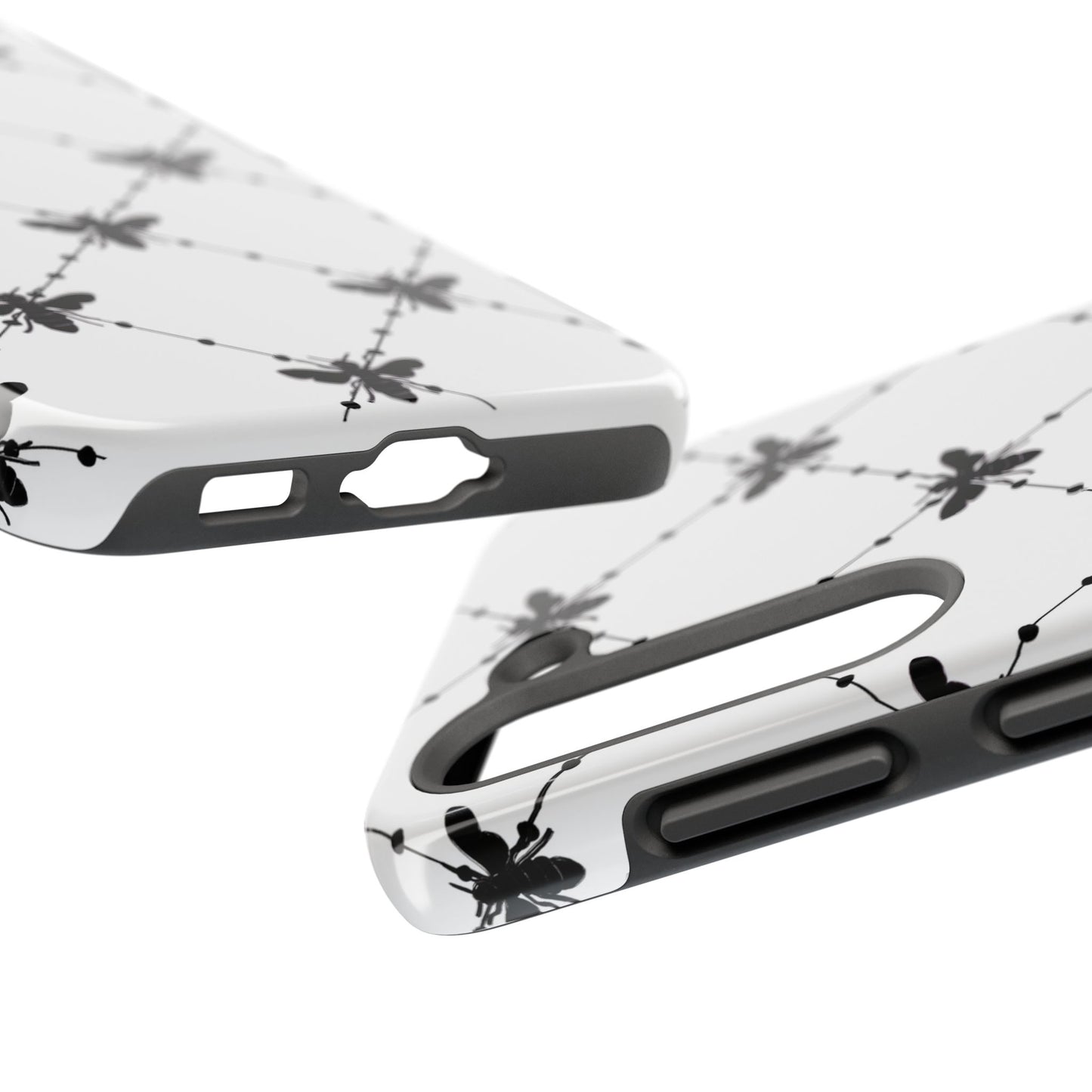 Beaded Bees White Phone Case