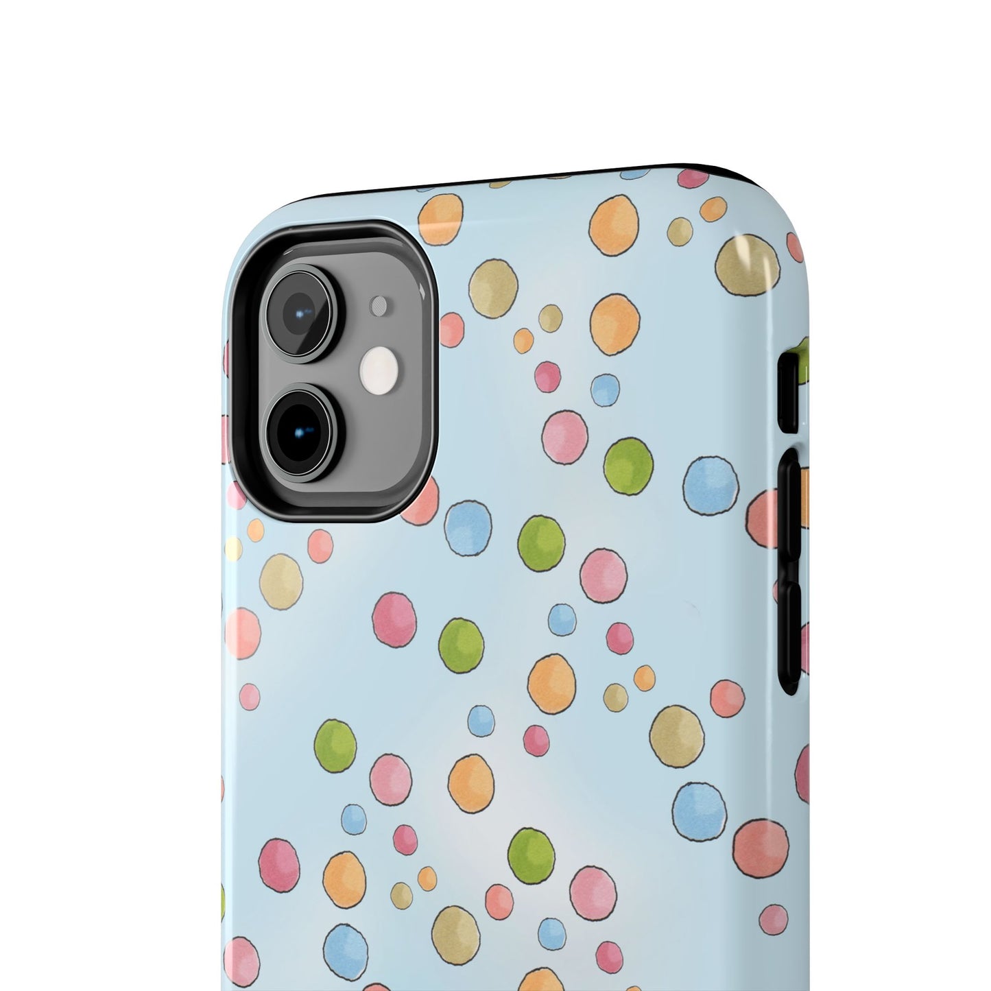 Clown Dots Blue Sky Phone Case