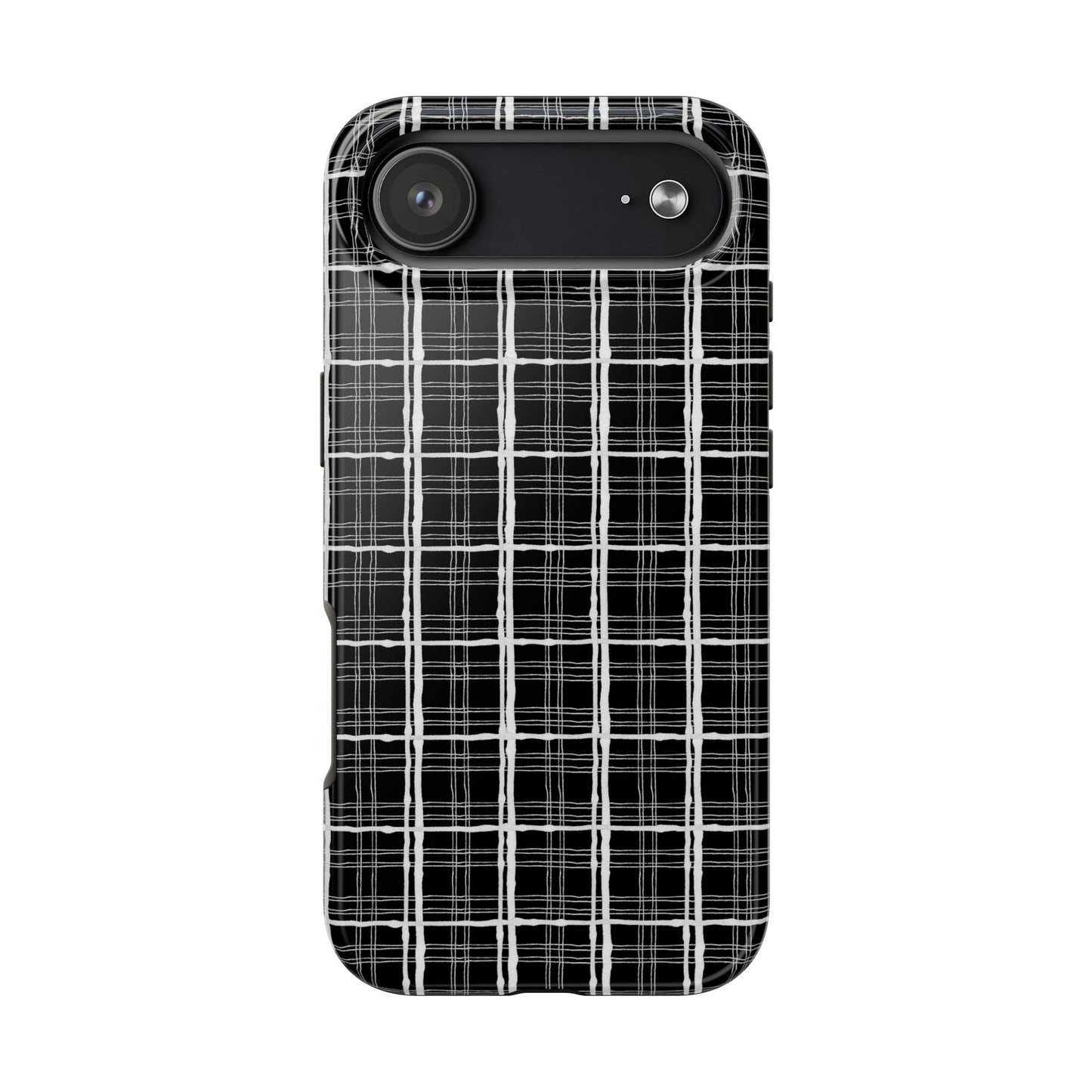 Sophistiplaid Black / White Phone Case