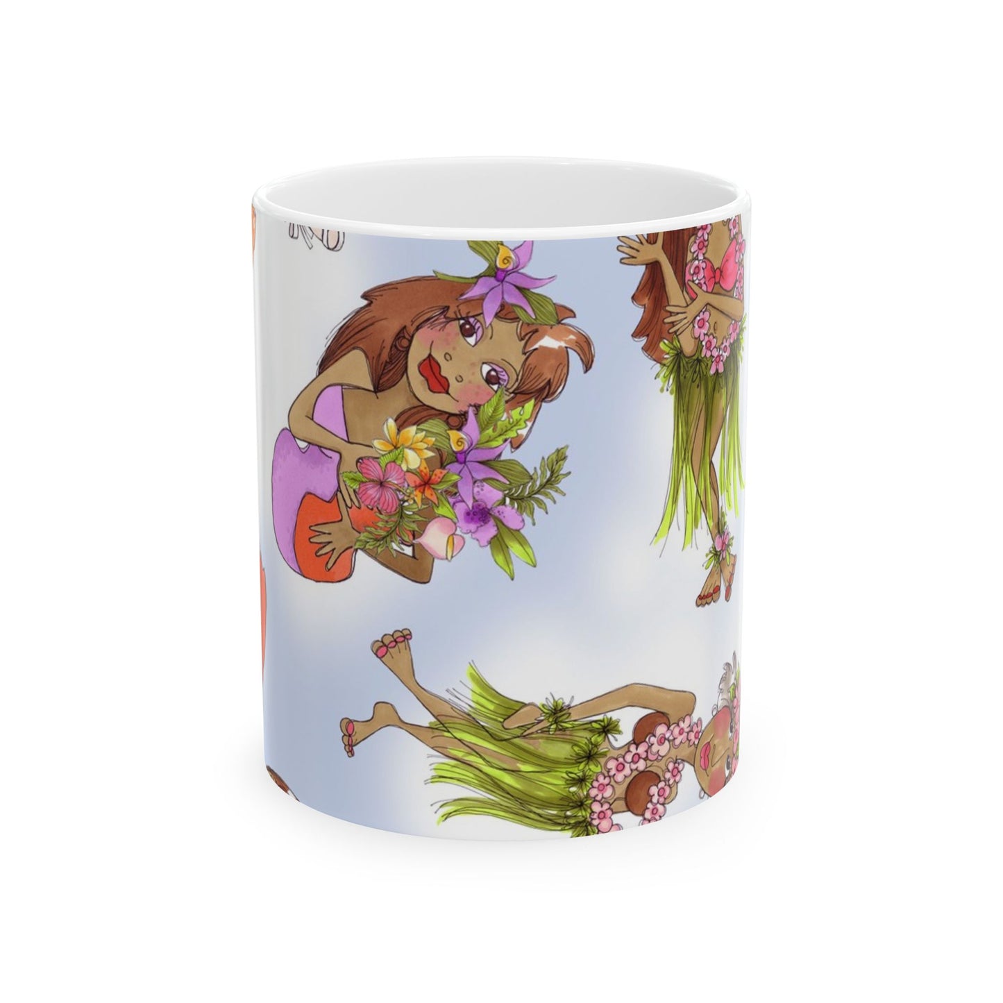 Island Toss Blue Sky Cup