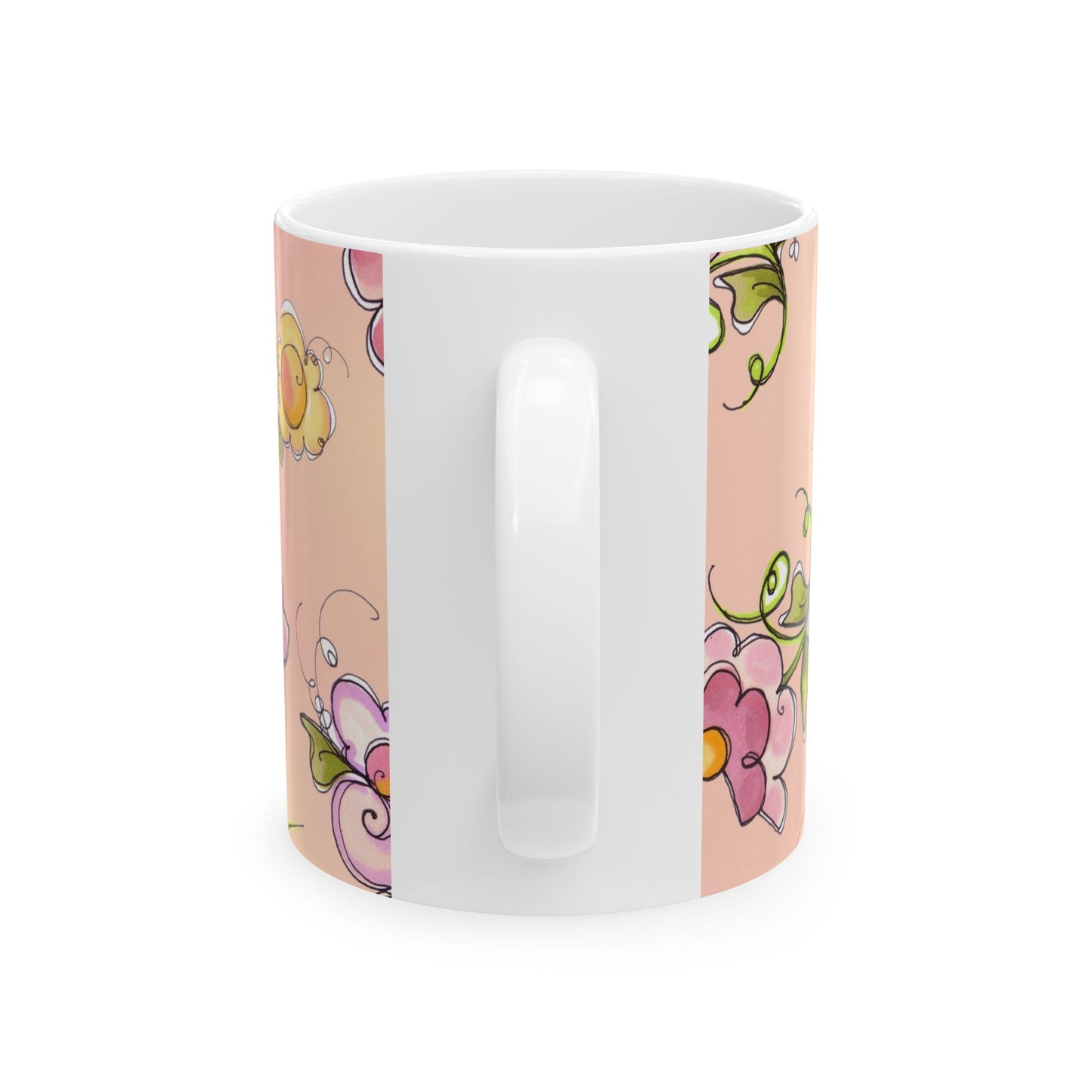 Flower Toss Sunrise Cup
