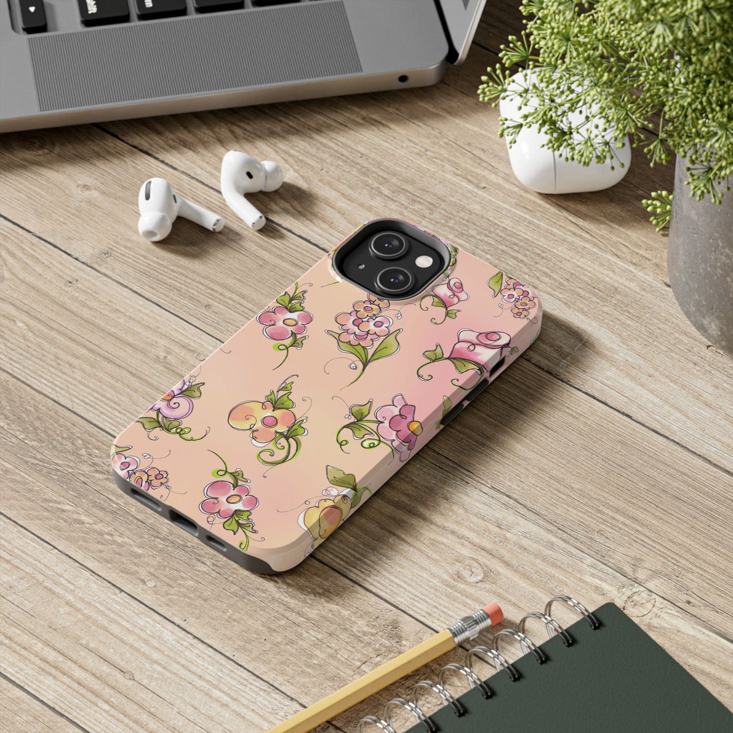 Flower Toss Sunrise Phone Case