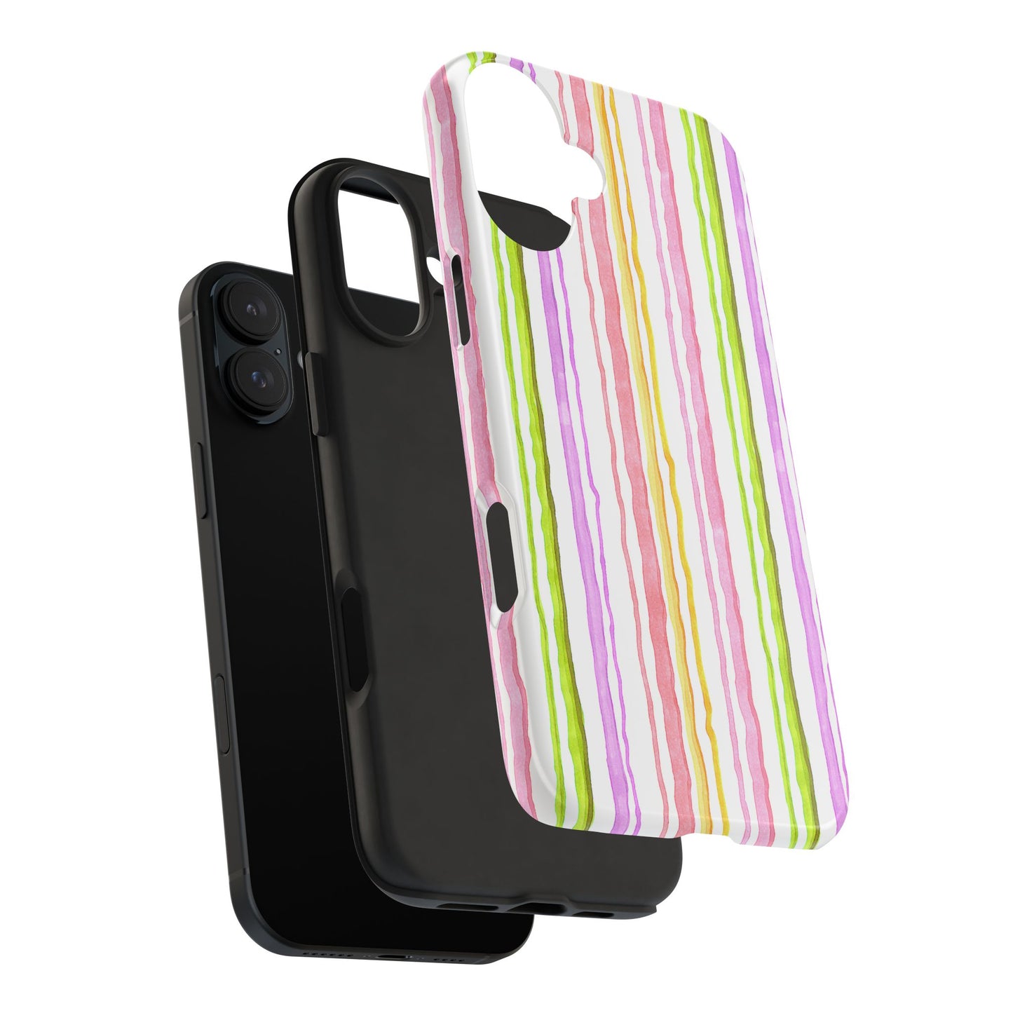 Cupcake Stripe Phone Case