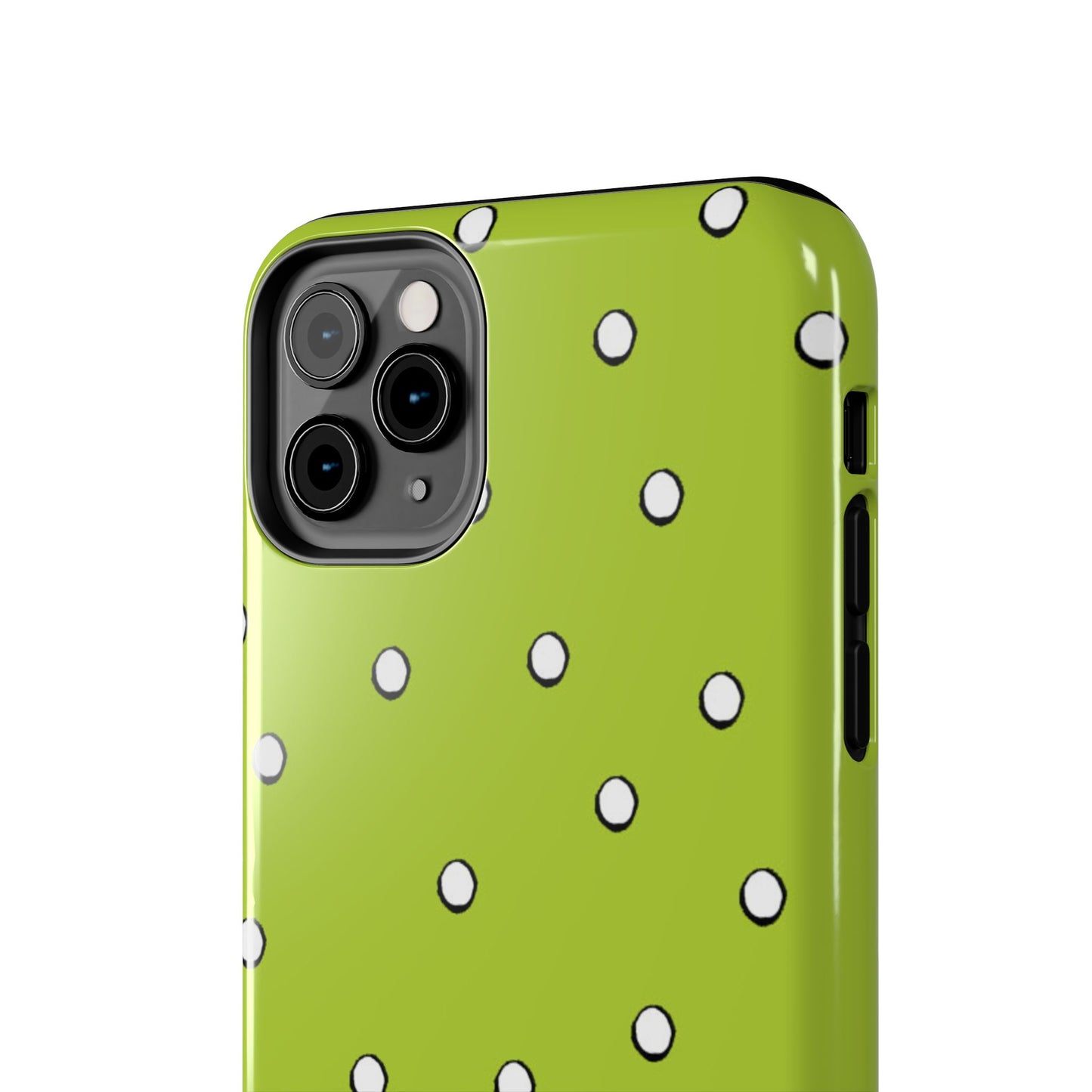 Lime Dots Phone Case