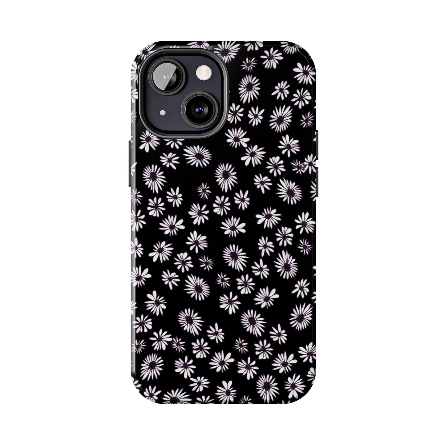 Random Daisy Black / White Phone Case