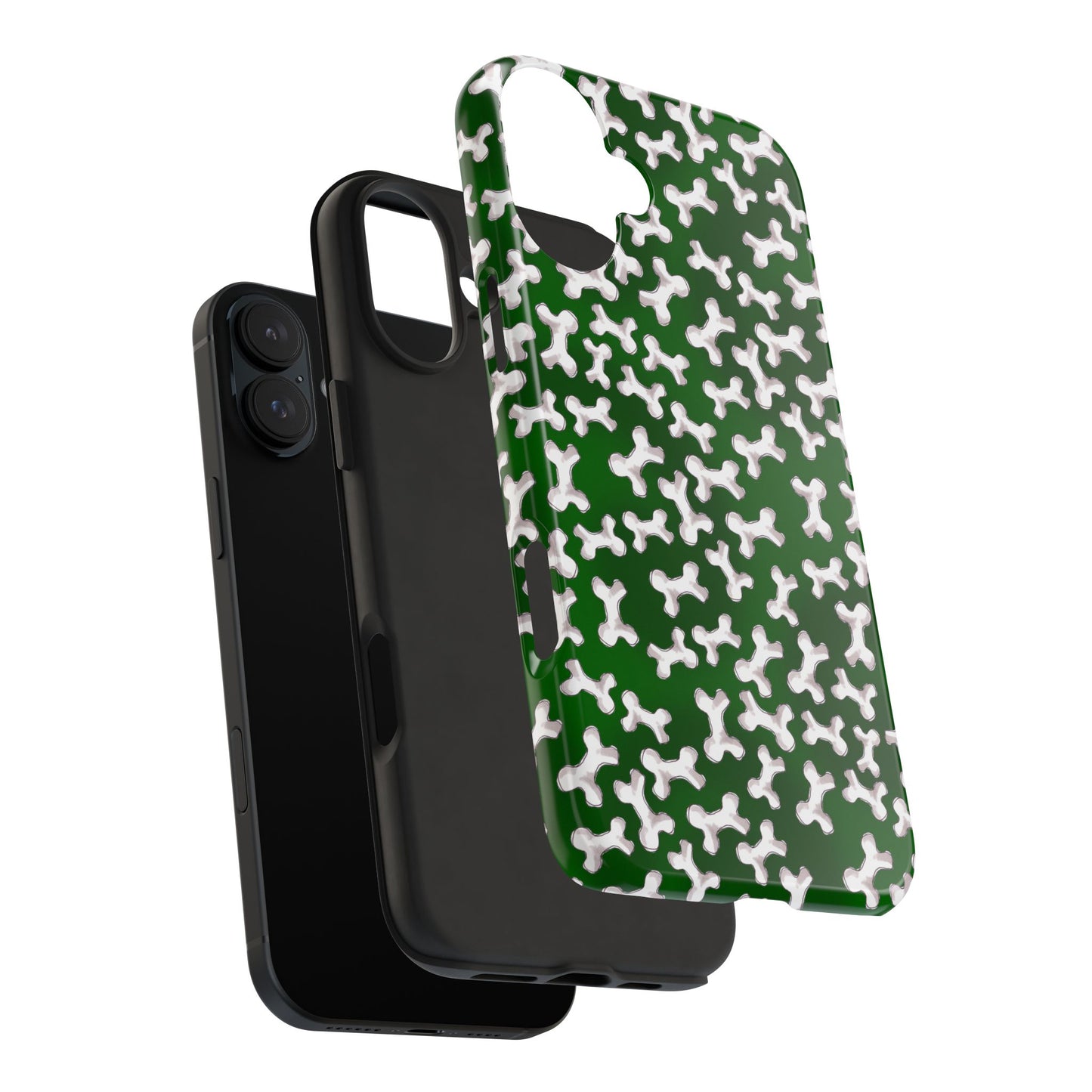Bones a Lot Green Phone Case