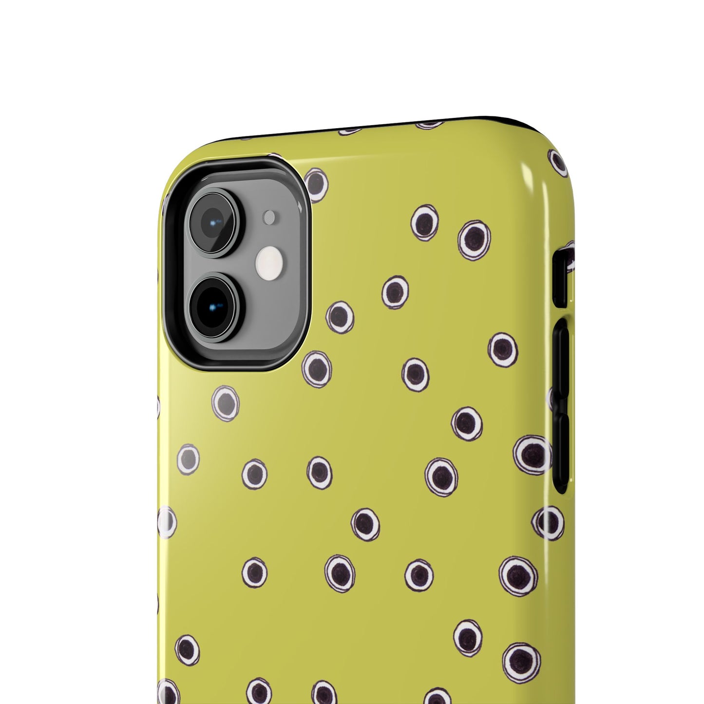 Halo Dots Green Phone Case
